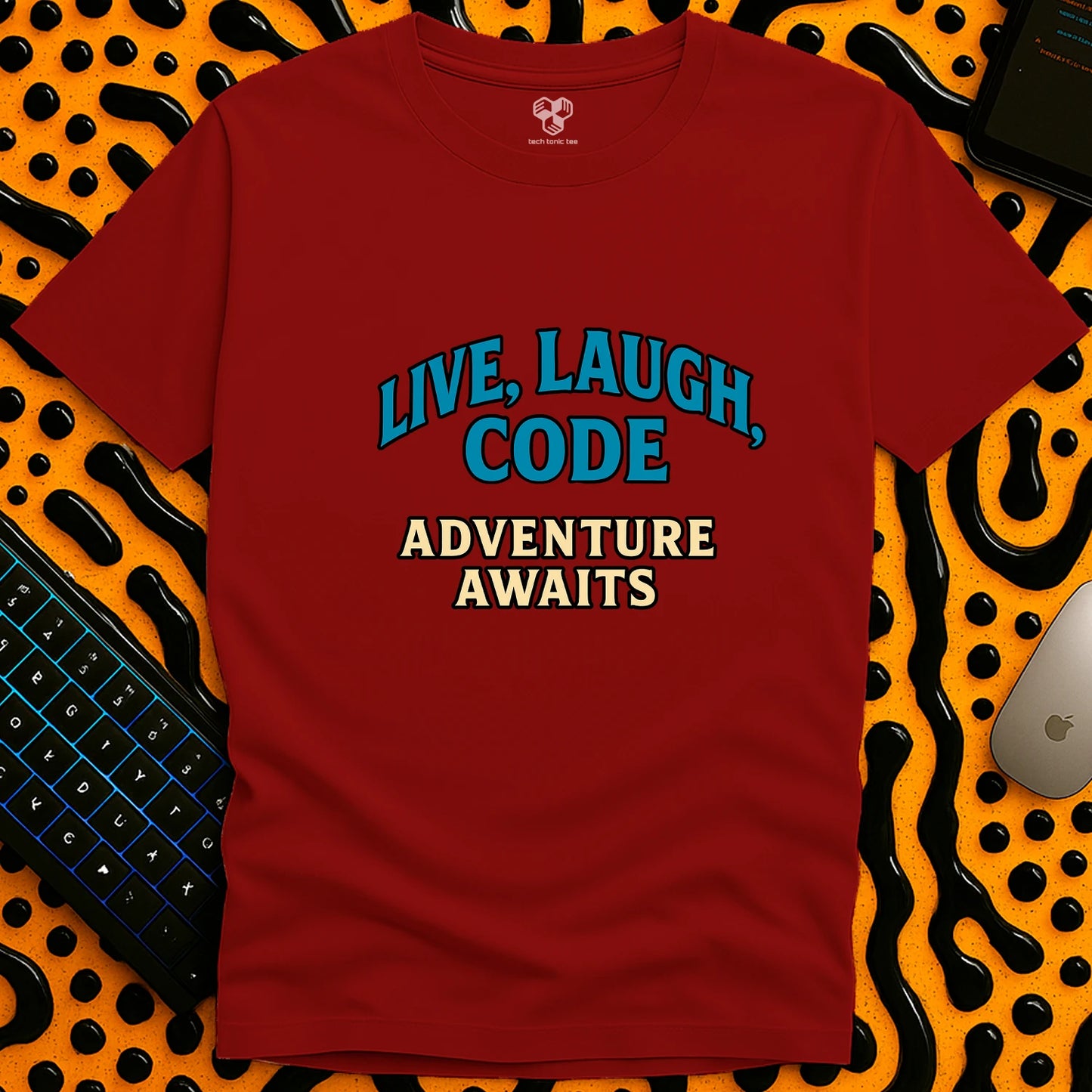 Live, Laugh, Code T-Shirt