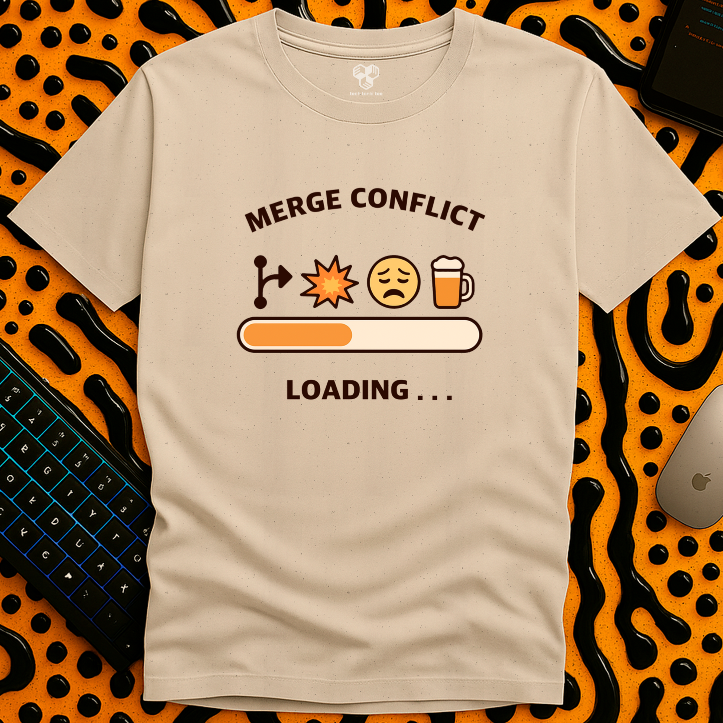 Merge Conflict Loading... T-Shirt