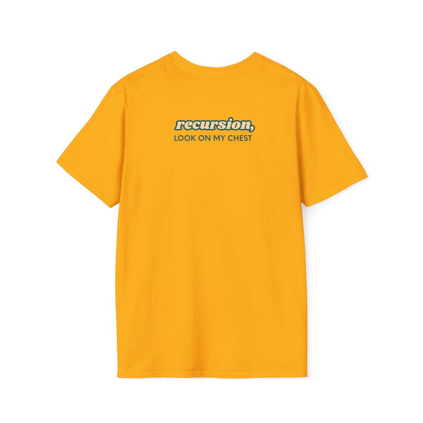 Recursion T-Shirt ** Front & Back Print **