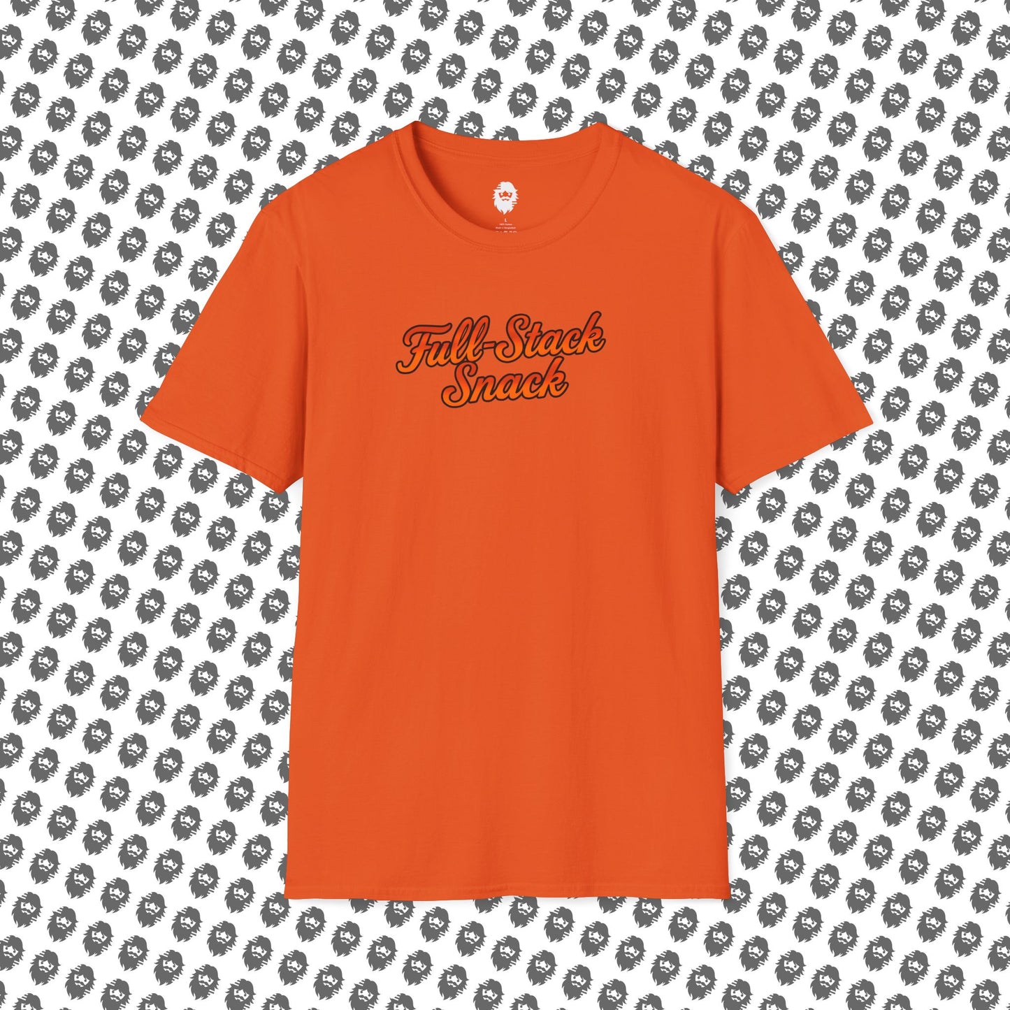 Full-Stack Snack Slogan T-Shirt