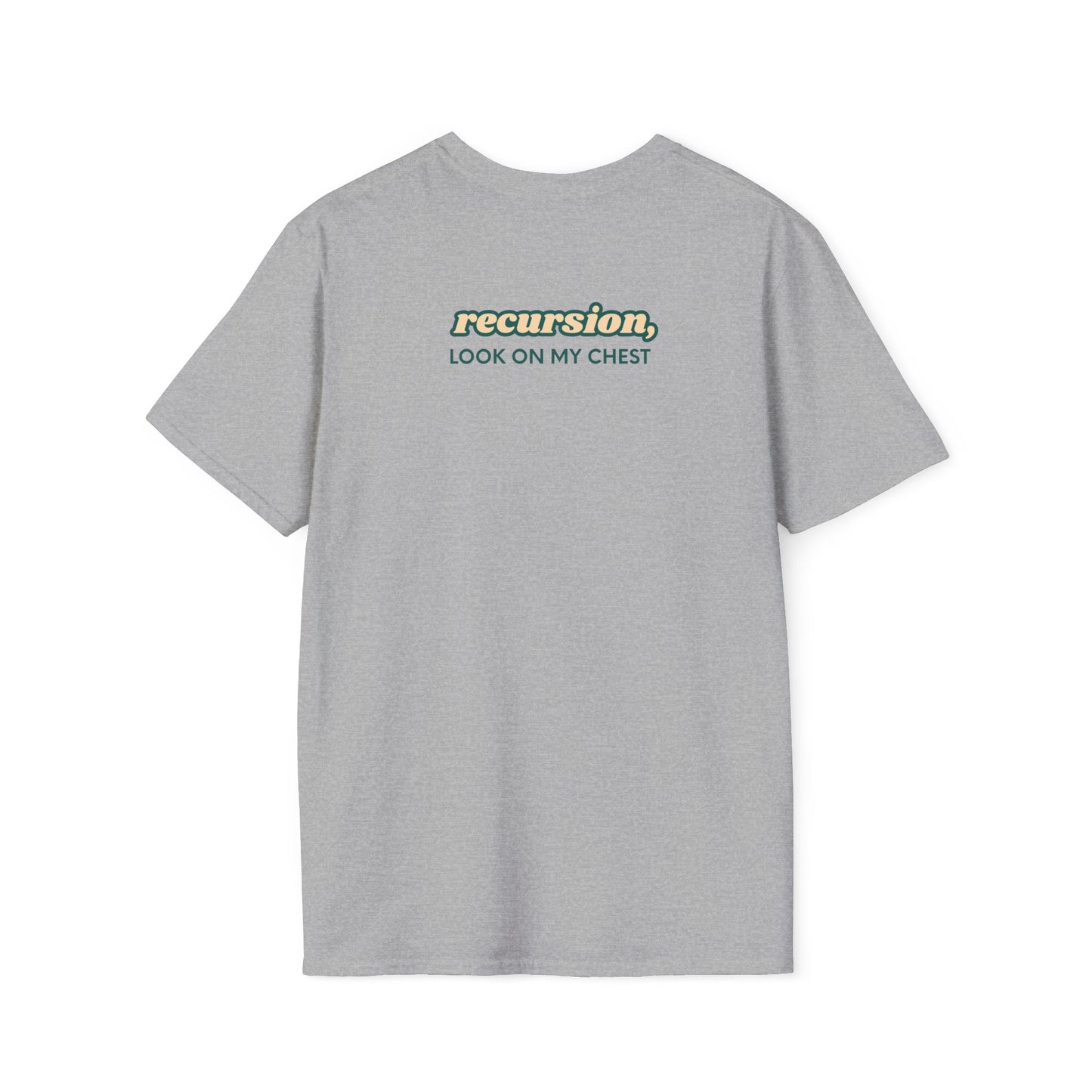 Recursion T-Shirt ** Front & Back Print **