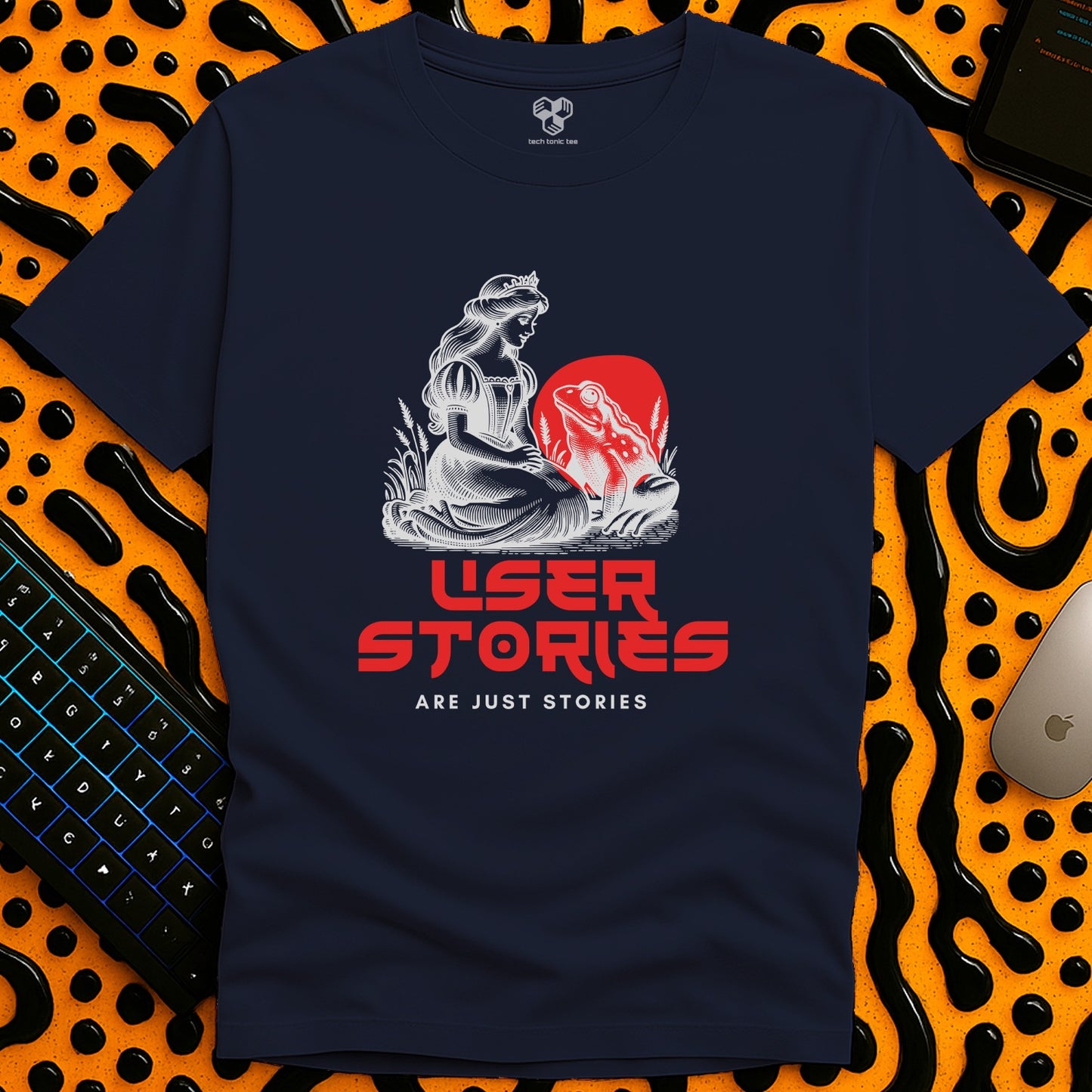 User stories are just stories T-Shirt