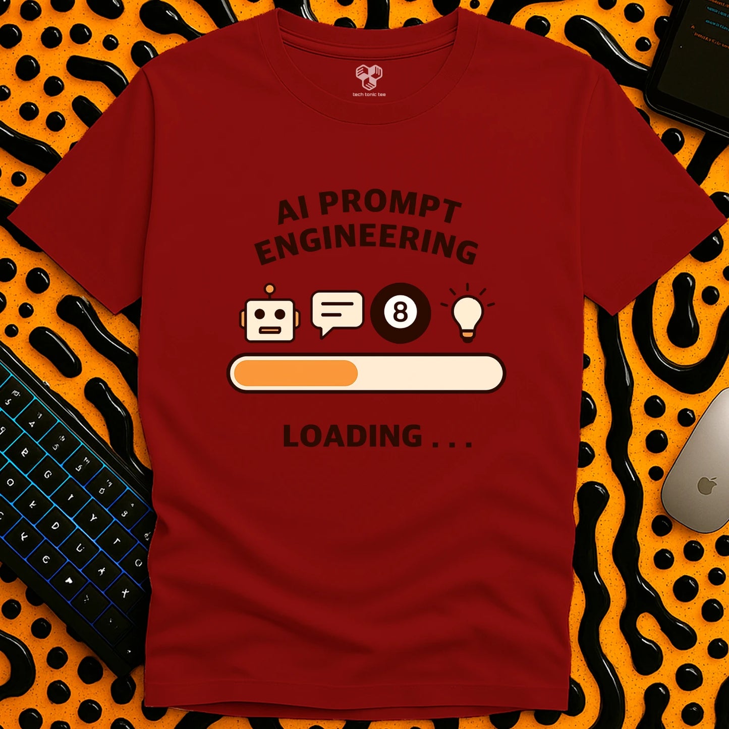 AI Prompt Engineering Loading... T-Shirt