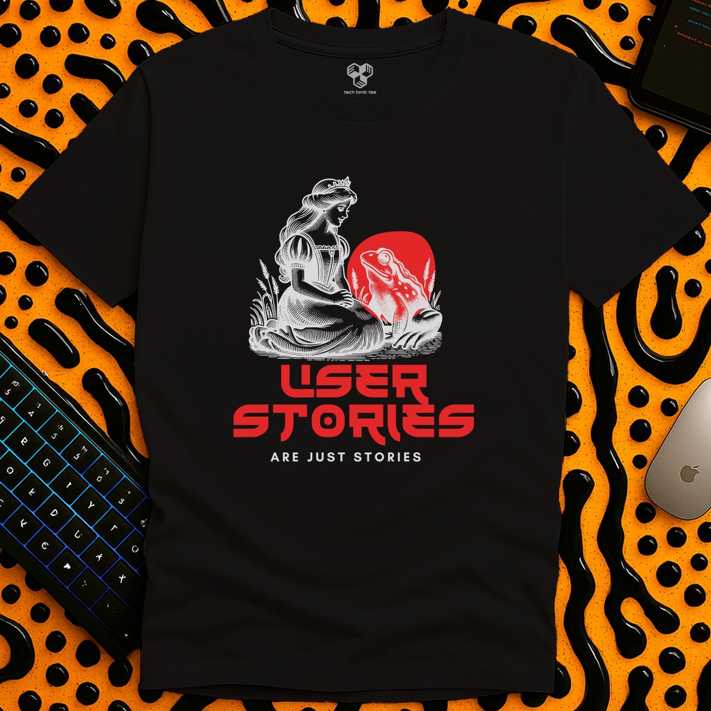 User stories are just stories T-Shirt