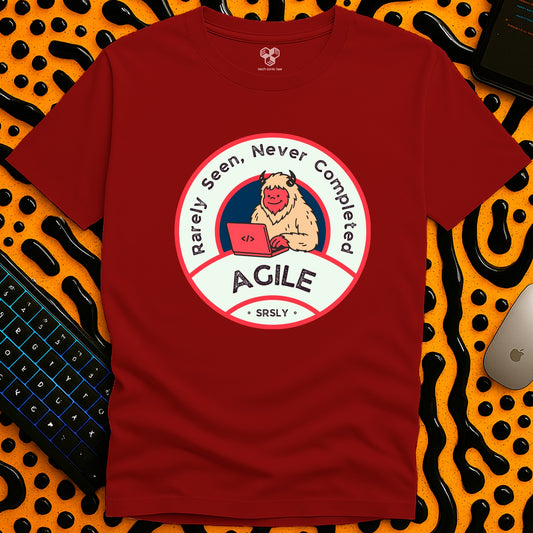 AGILE - Rarely Seen, Never Completed T-Shirt