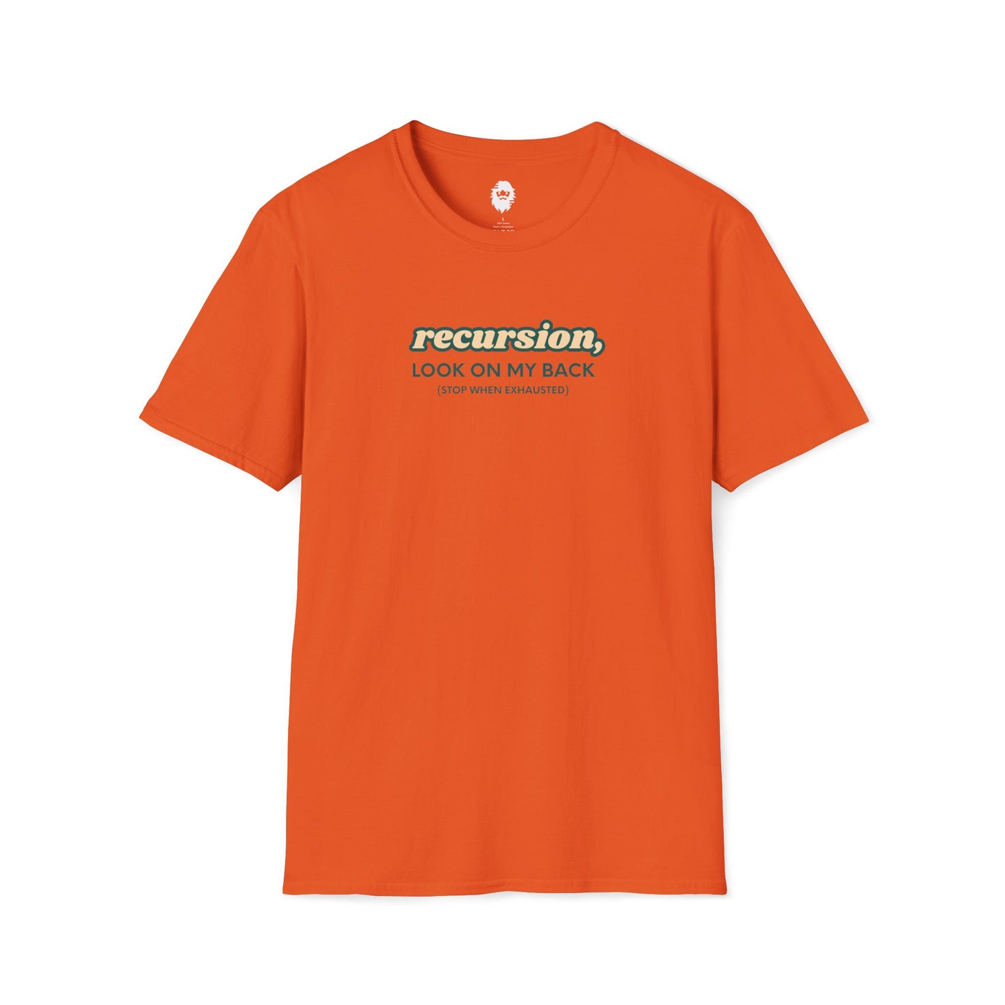 Recursion T-Shirt ** Front & Back Print **