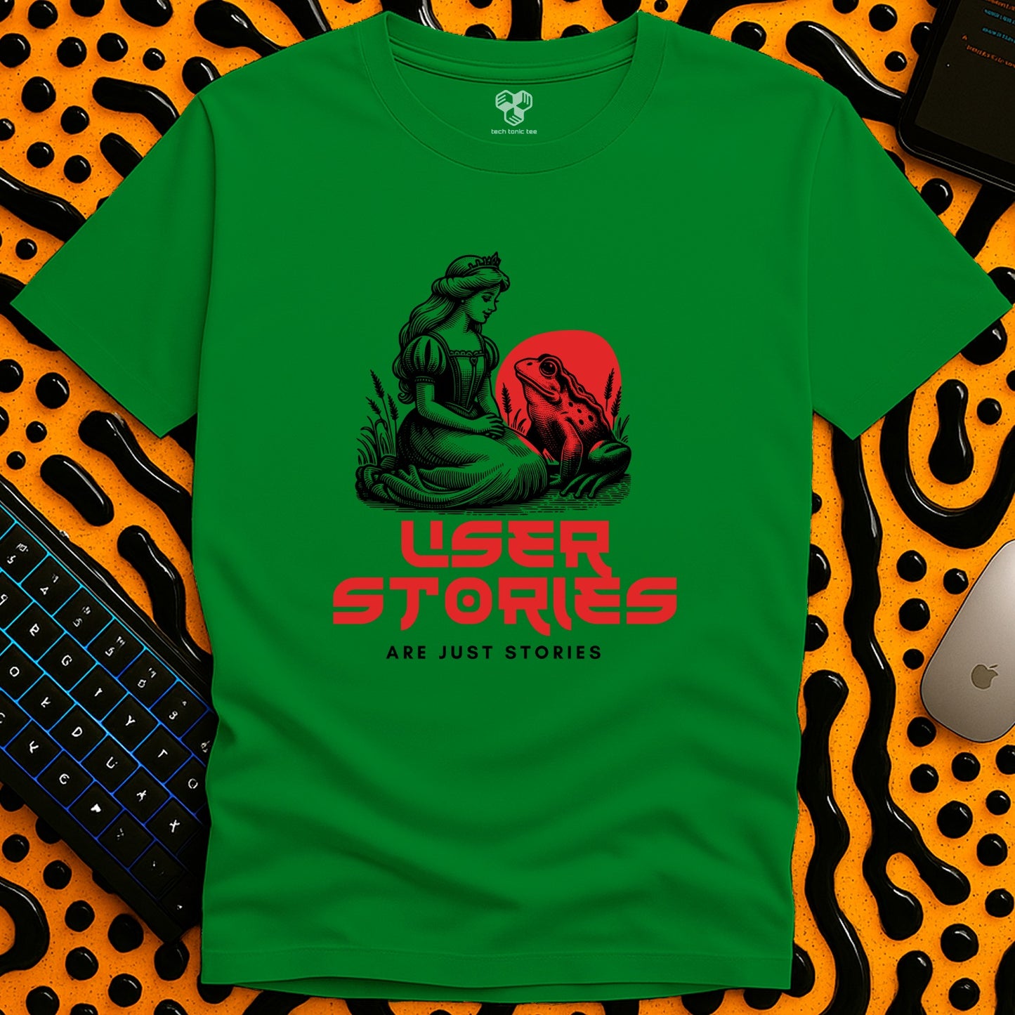 User stories are just stories T-Shirt