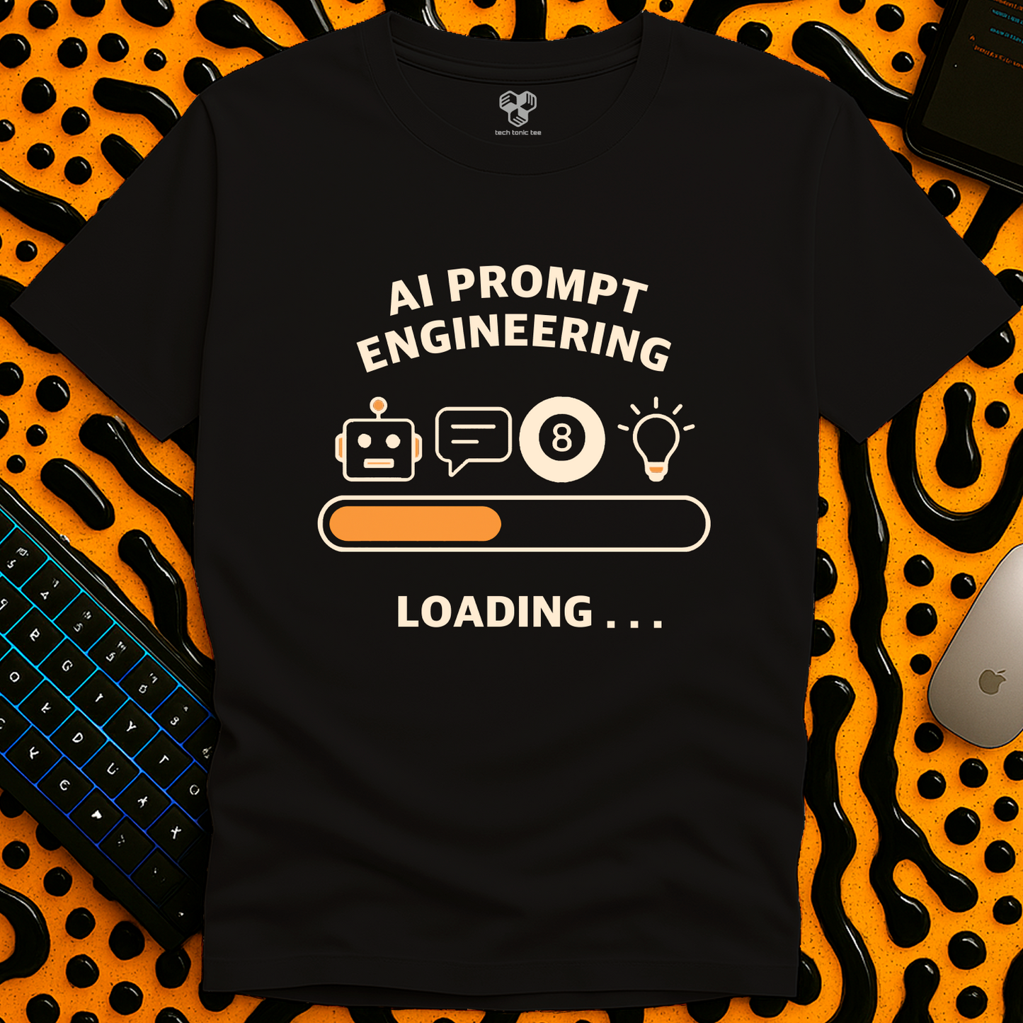 AI Prompt Engineering Loading... T-Shirt