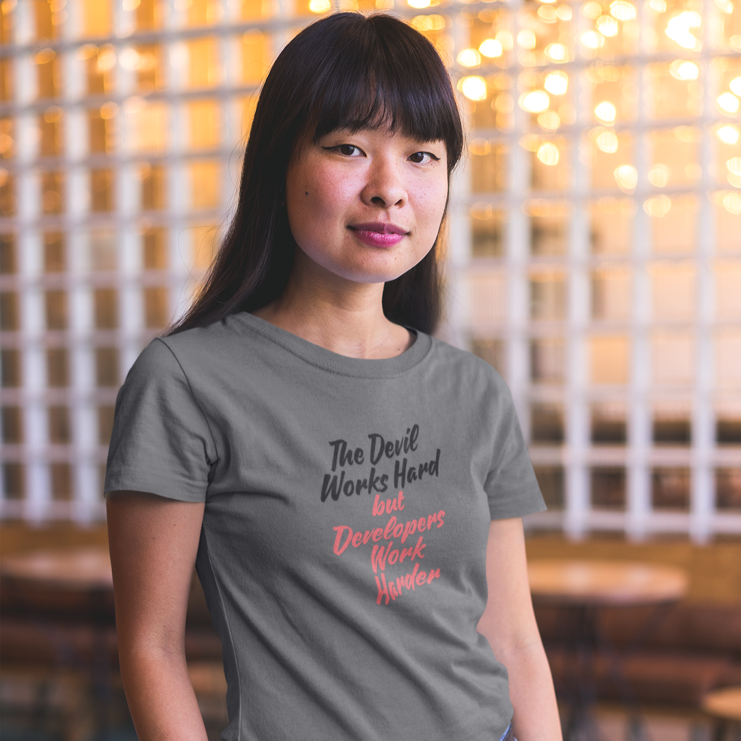 The Devil Works Hard T-Shirt