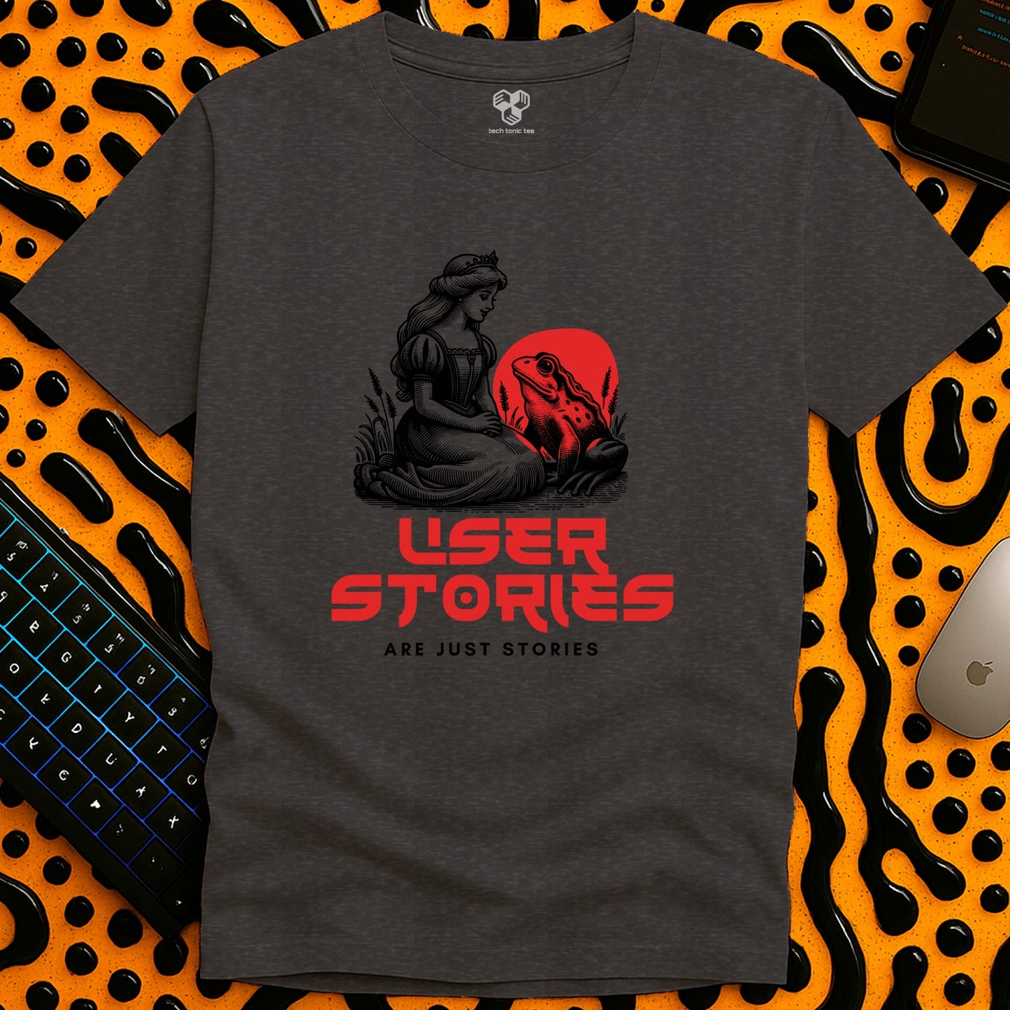 User stories are just stories T-Shirt