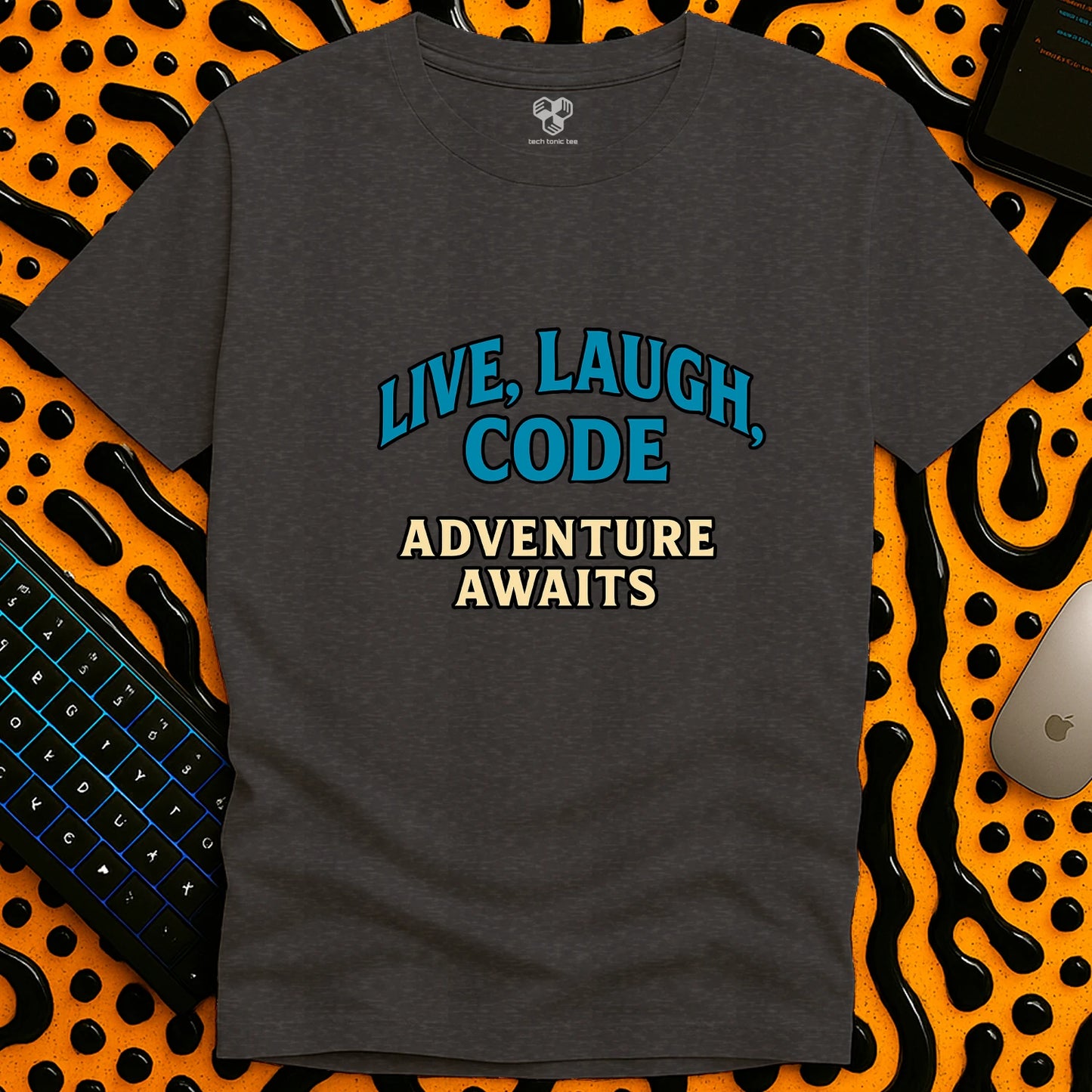 Live, Laugh, Code T-Shirt