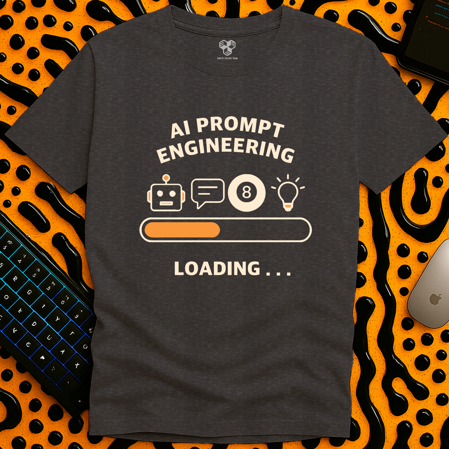 AI Prompt Engineering Loading... T-Shirt