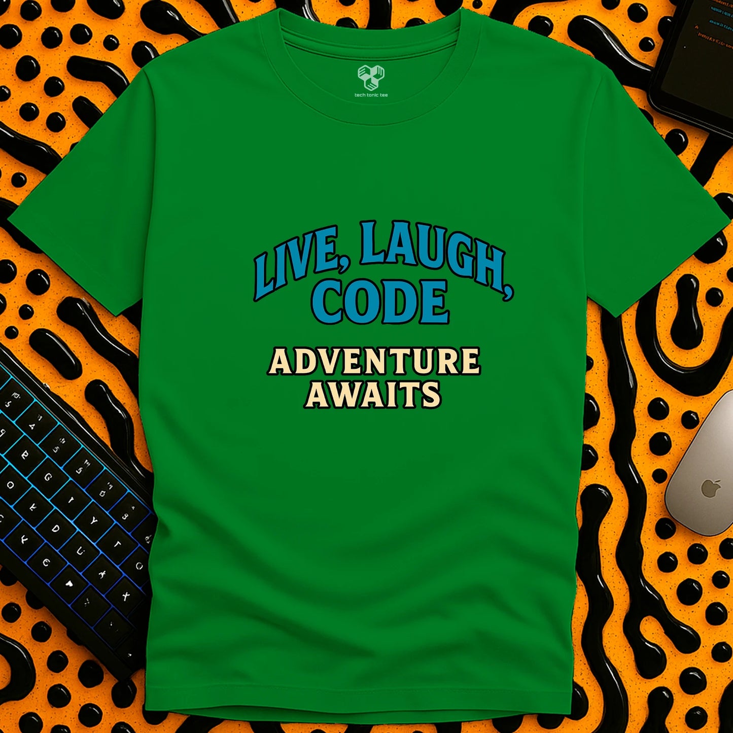 Live, Laugh, Code T-Shirt