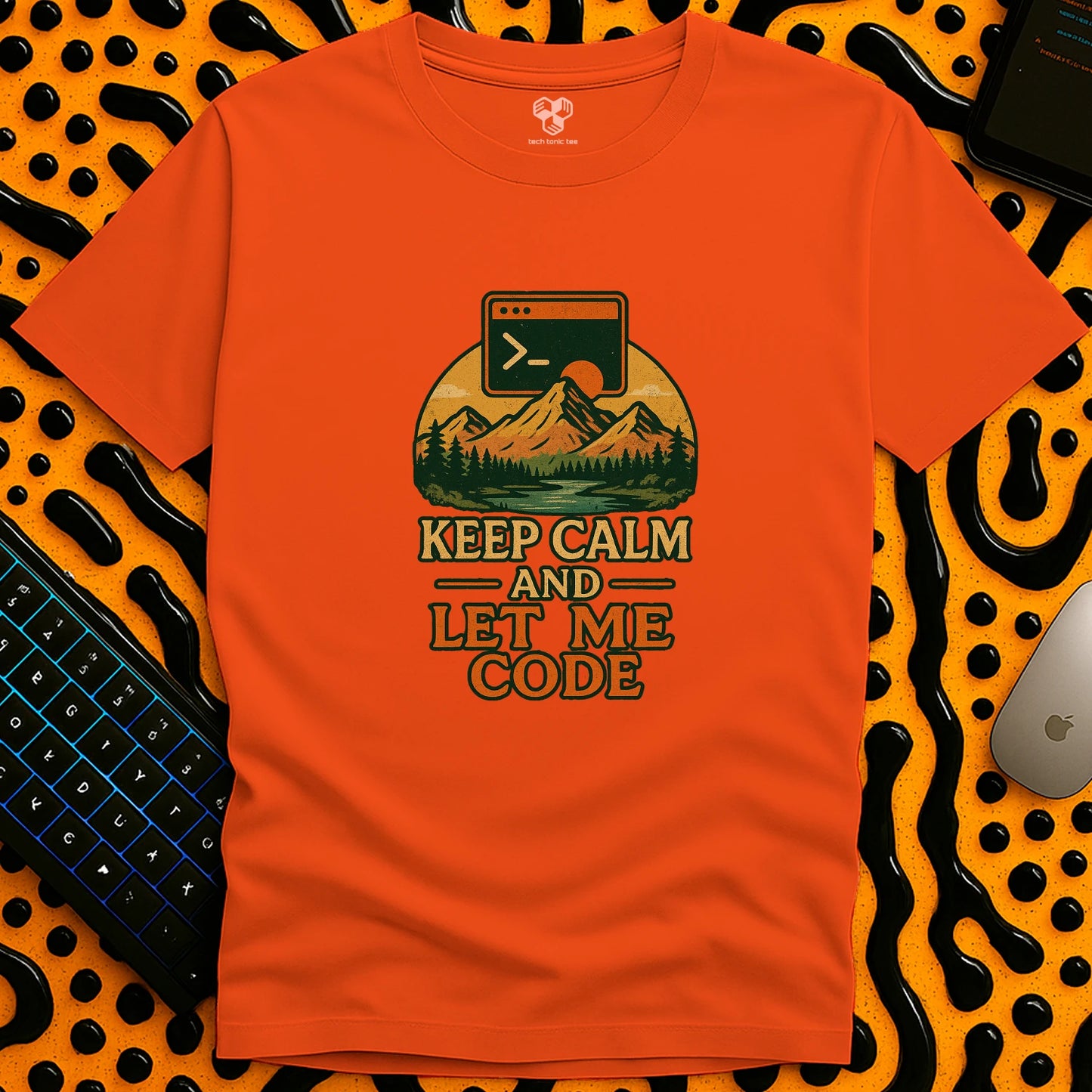 Keep Calm and Let Me Code T-Shirt