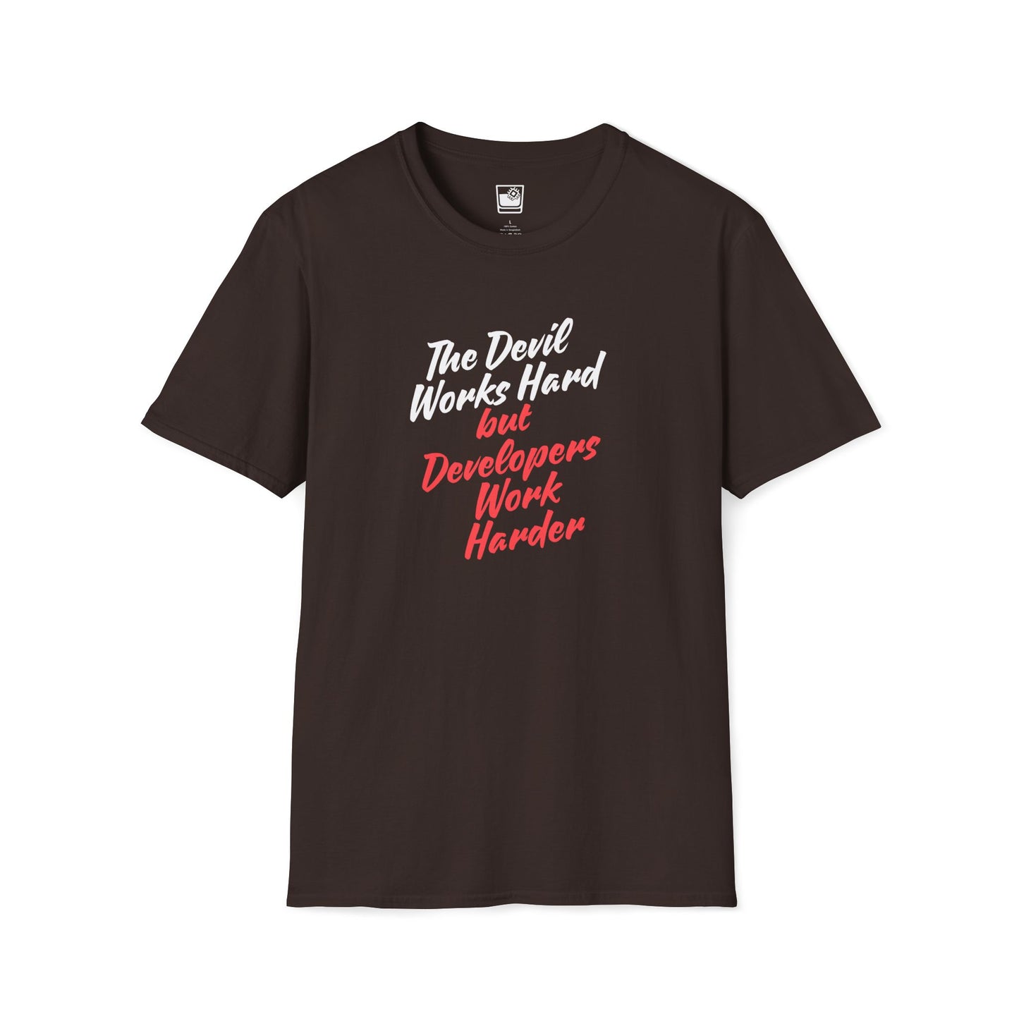The Devil Works Hard T-Shirt