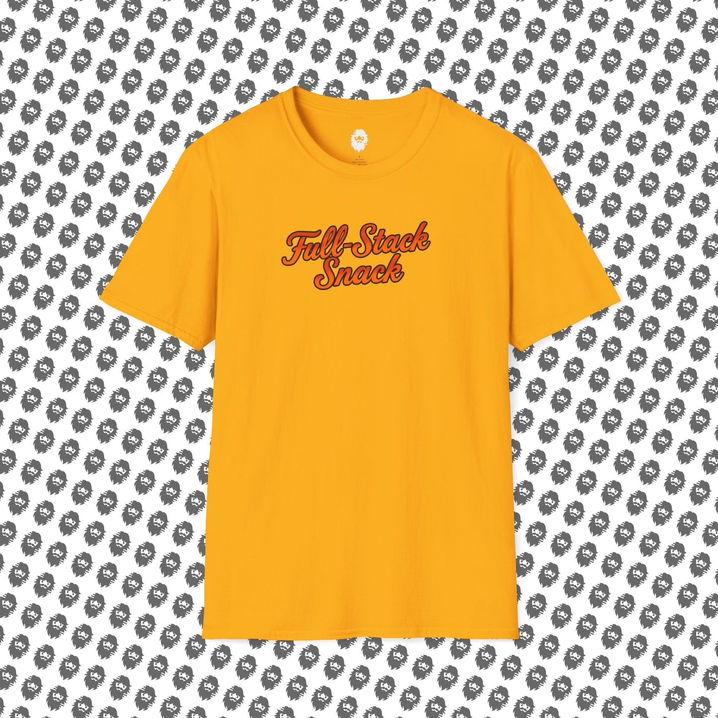Full-Stack Snack Slogan T-Shirt