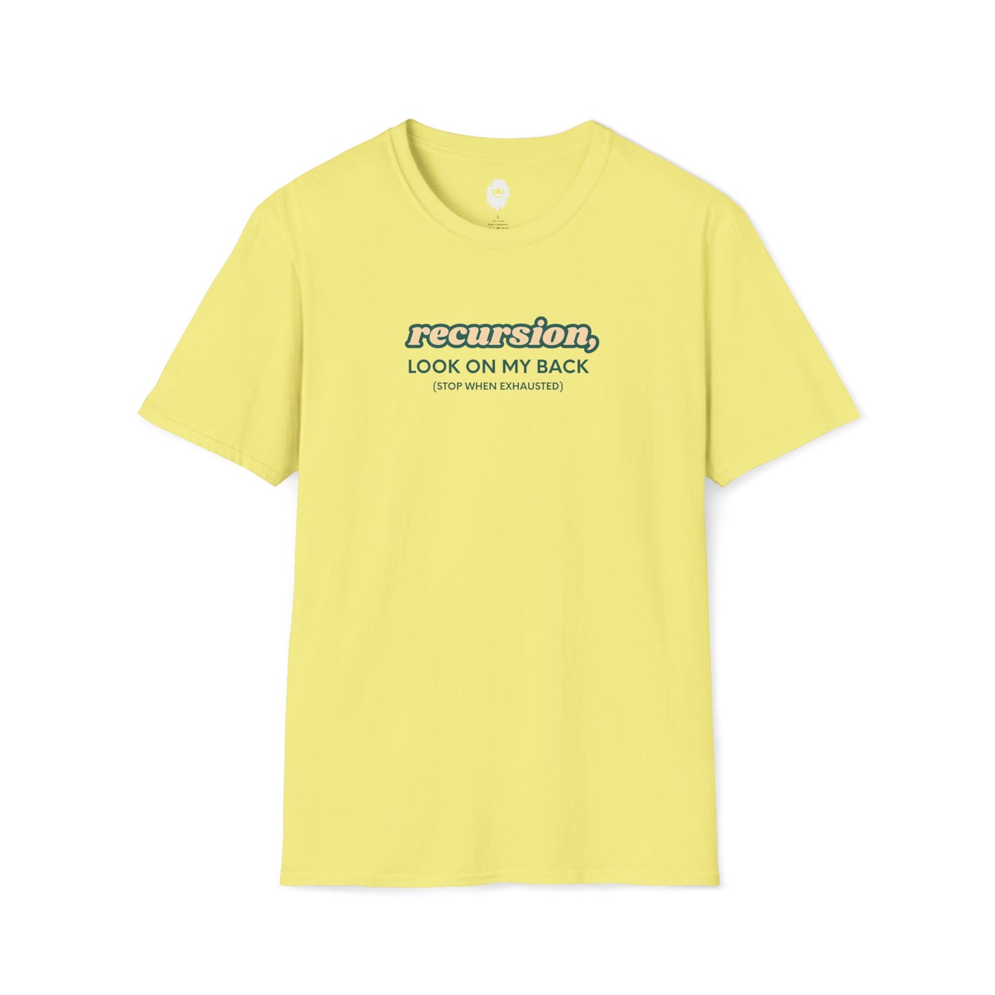 Recursion T-Shirt ** Front & Back Print **