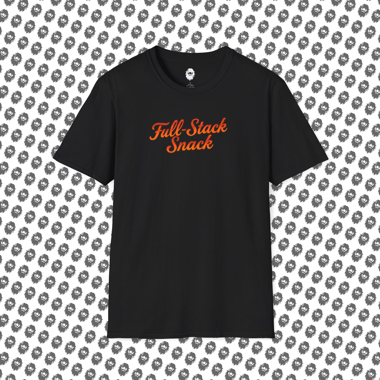 Full-Stack Snack Slogan T-Shirt