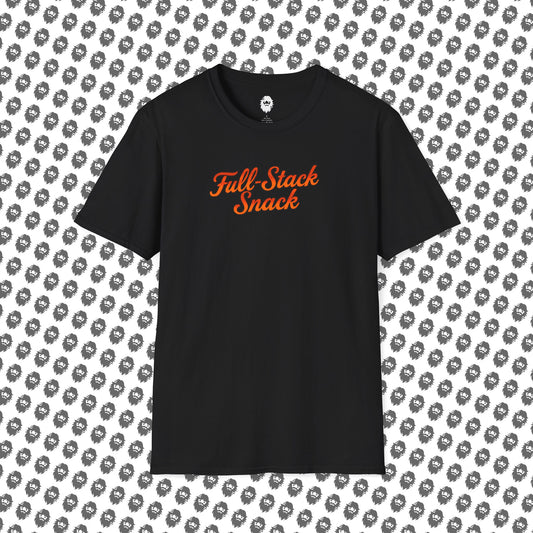 Full-Stack Snack Slogan T-Shirt