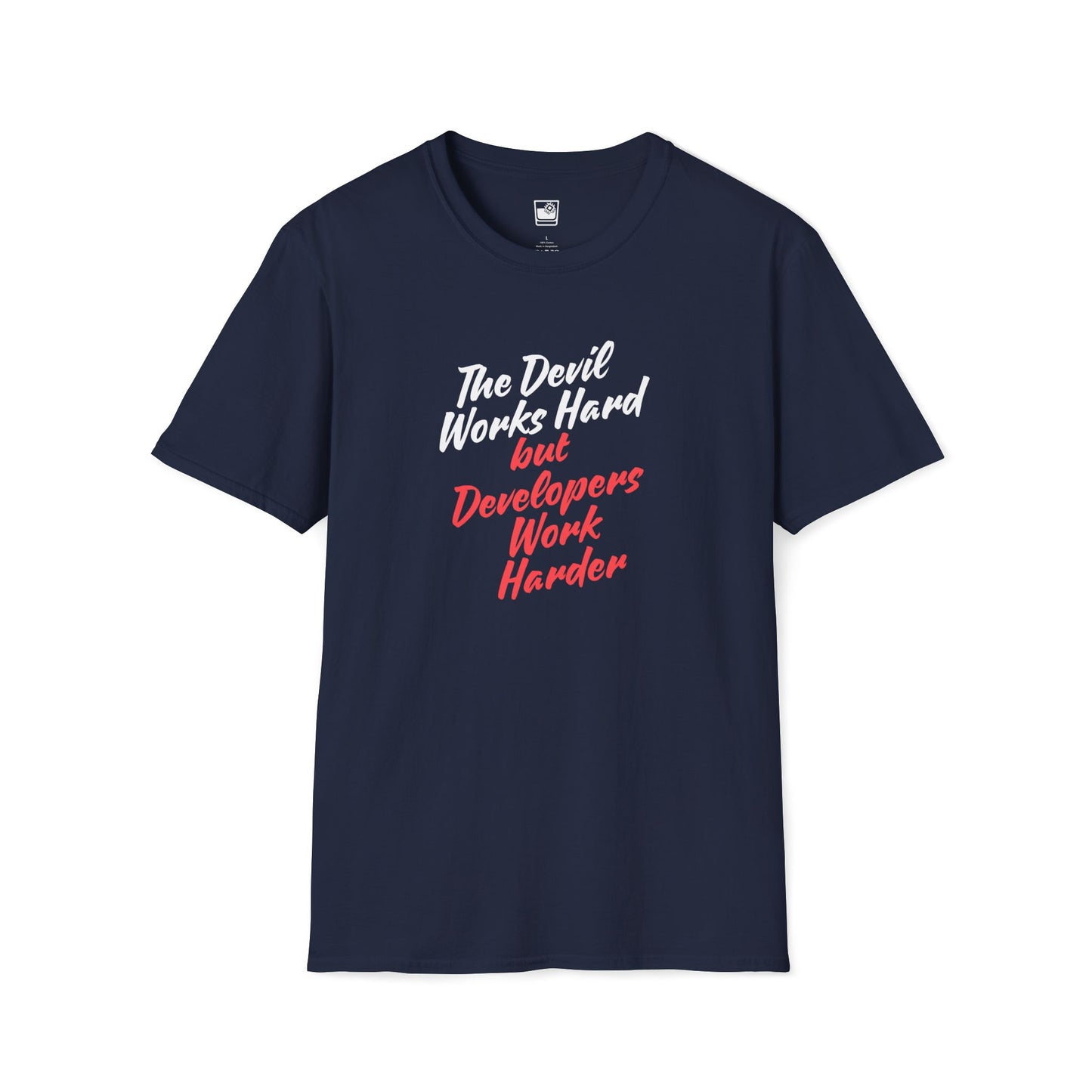 The Devil Works Hard T-Shirt