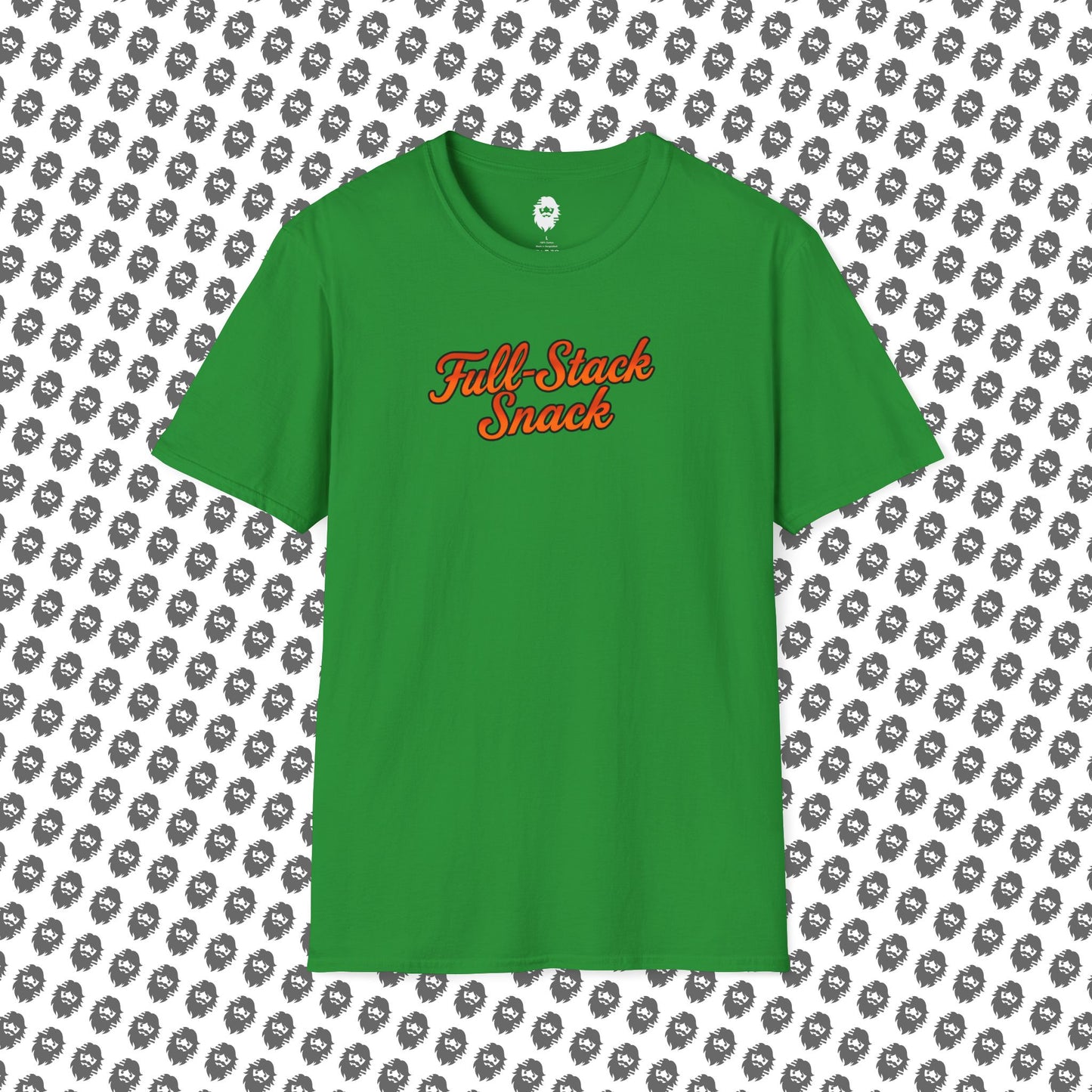 Full-Stack Snack Slogan T-Shirt