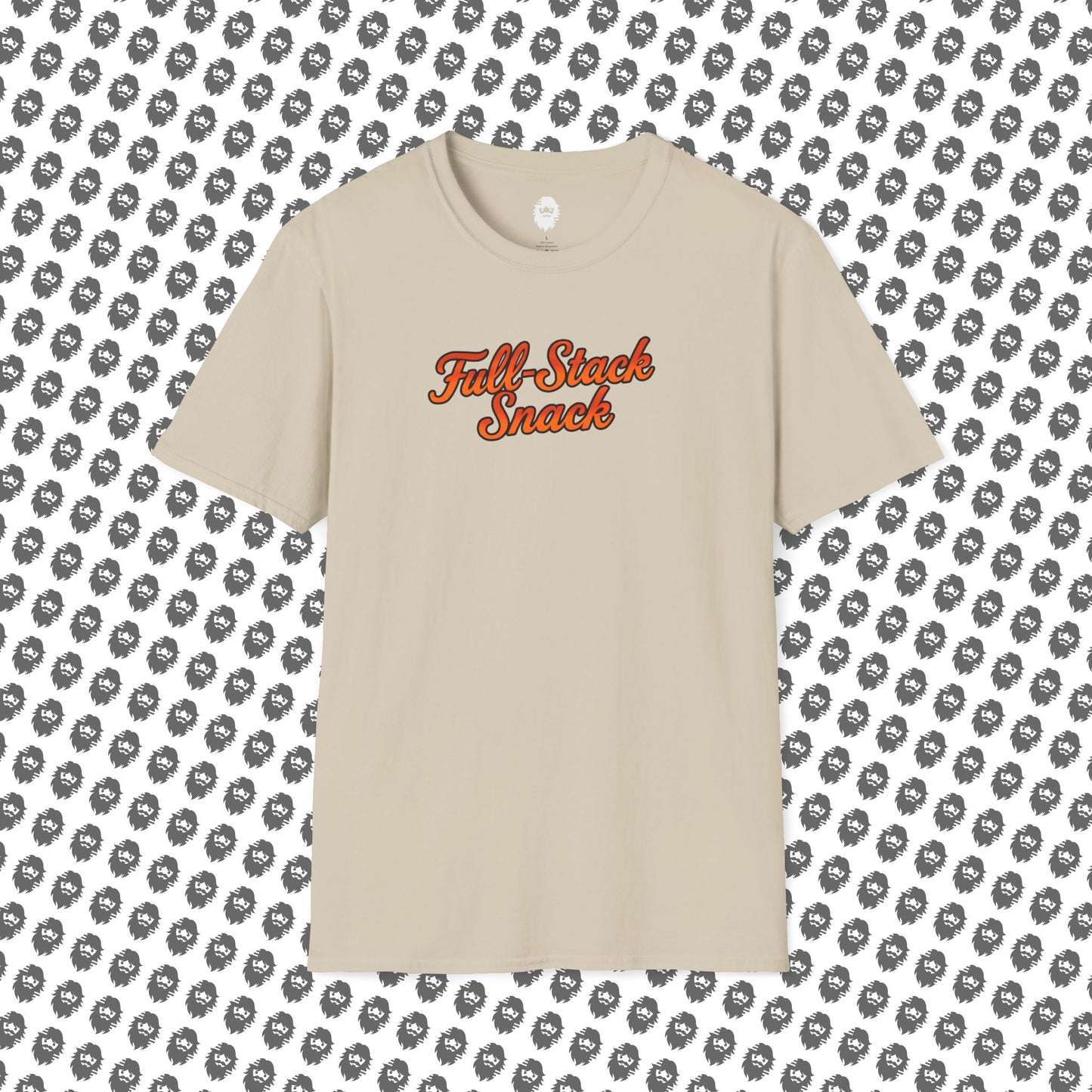Full-Stack Snack Slogan T-Shirt