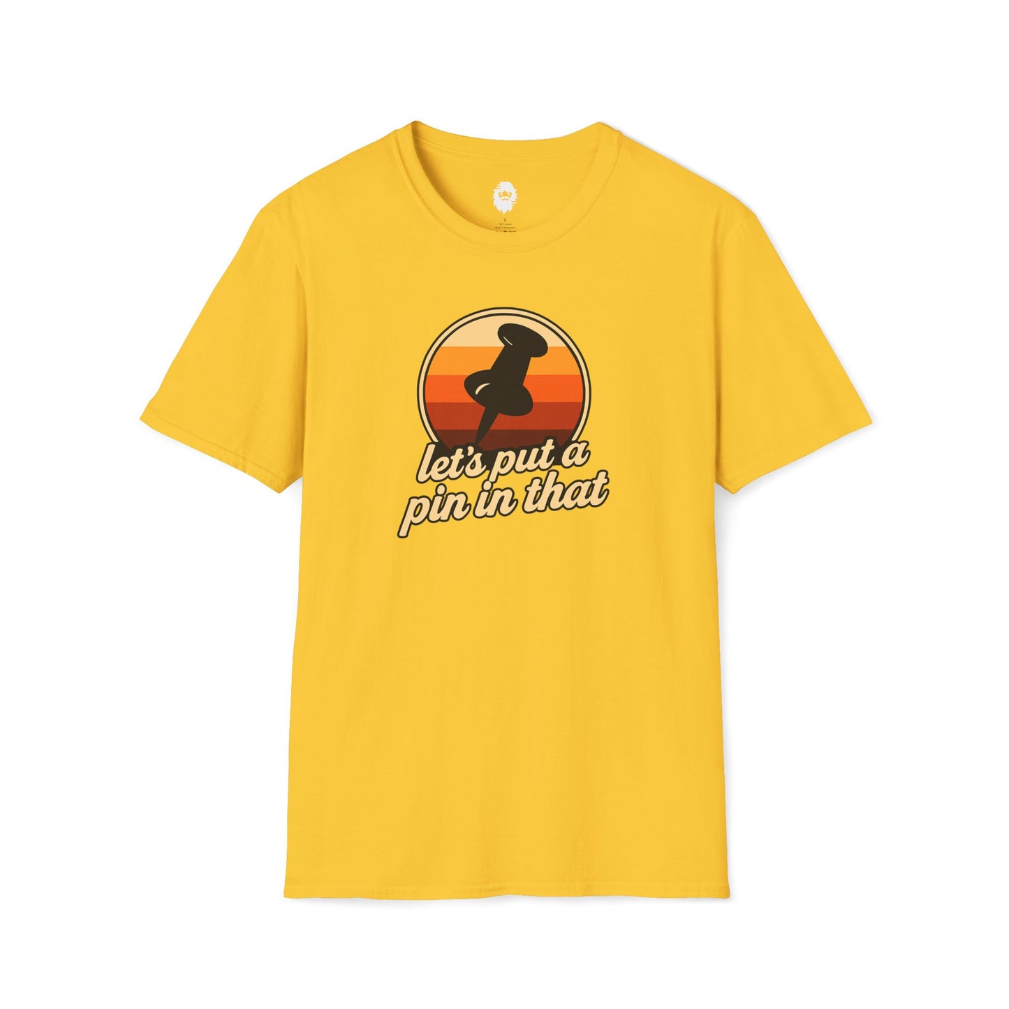 Let's put a pin in that T-Shirt