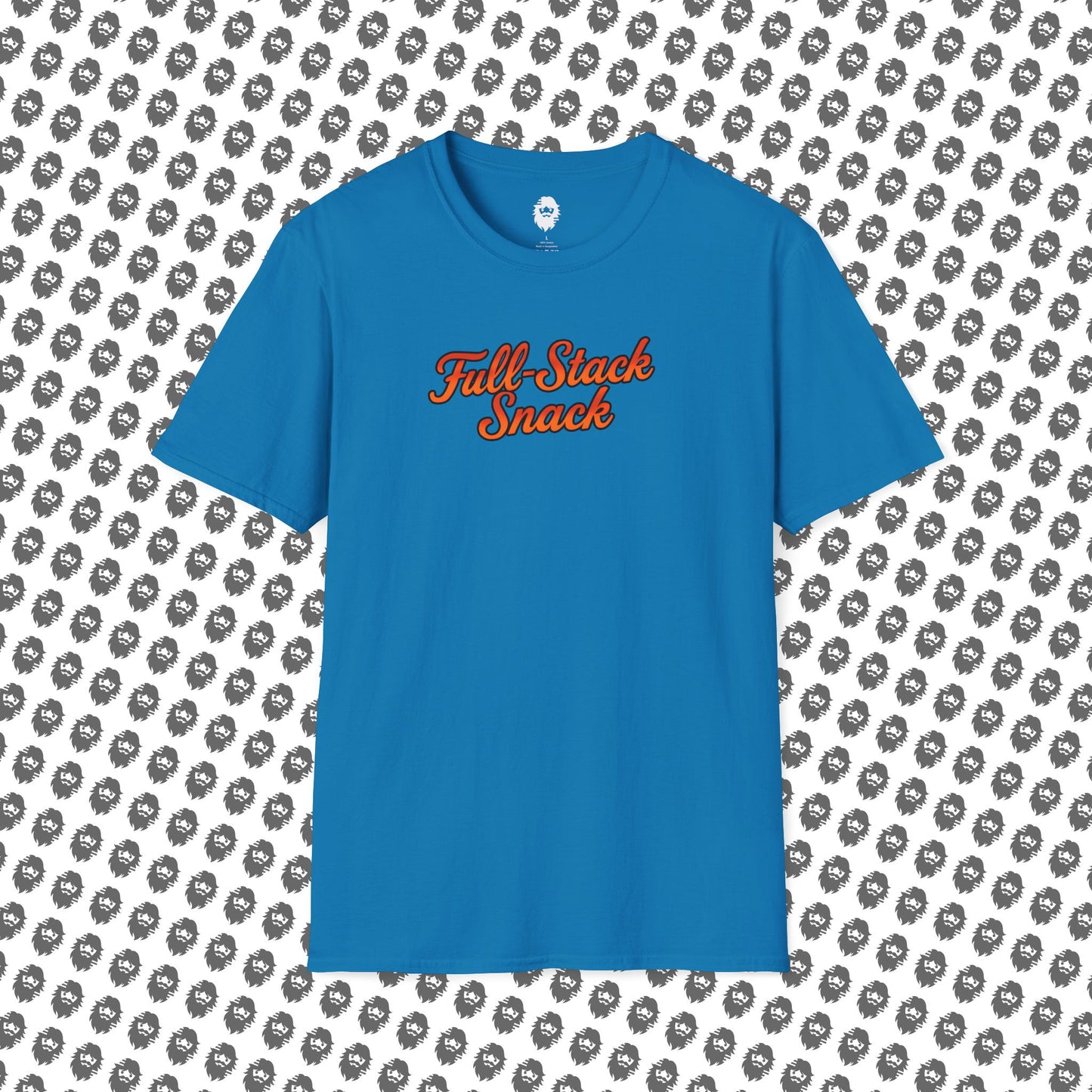 Full-Stack Snack Slogan T-Shirt