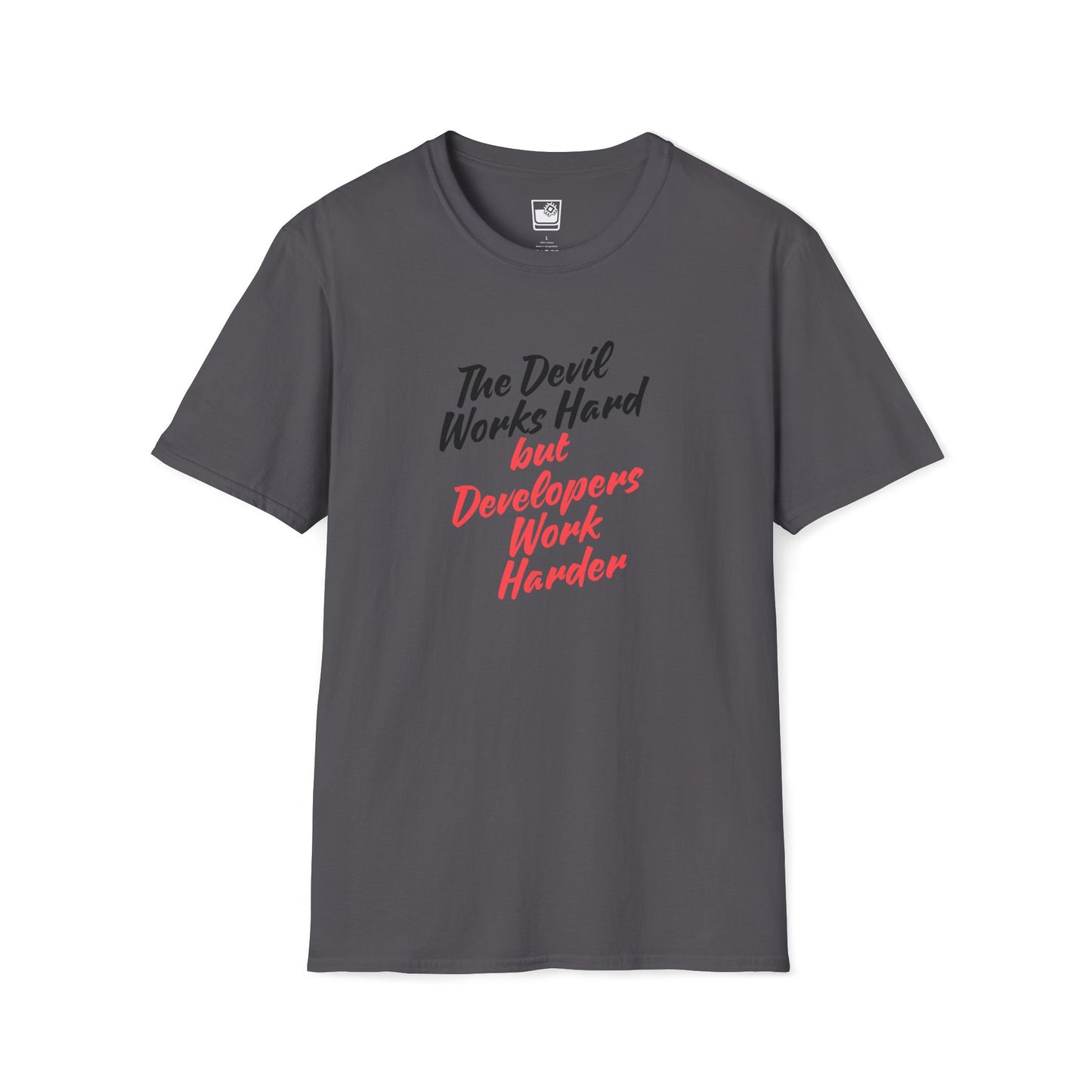 The Devil Works Hard T-Shirt