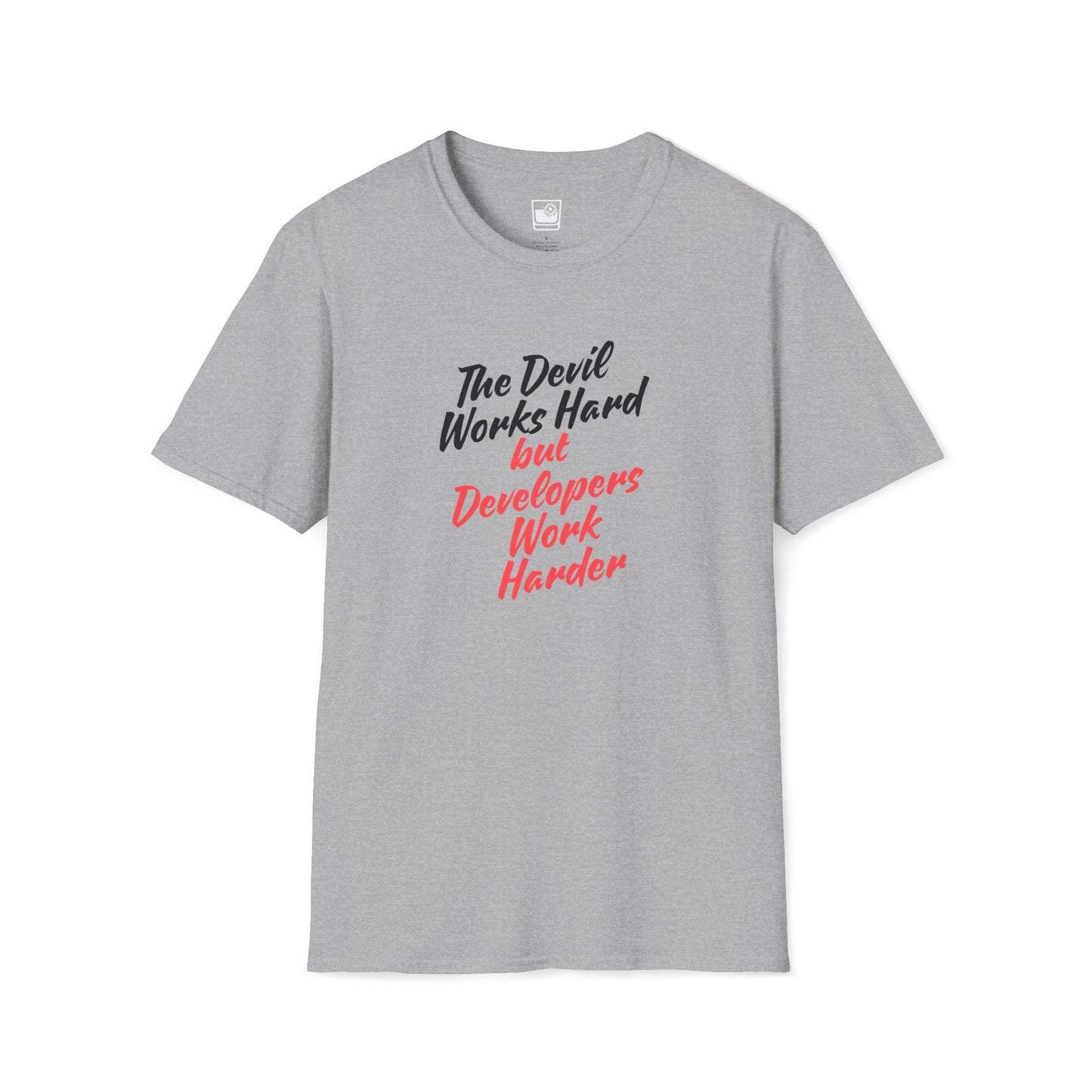 The Devil Works Hard T-Shirt