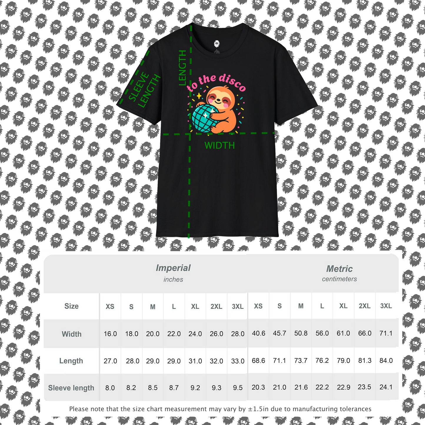 Disco Sloth T-Shirt