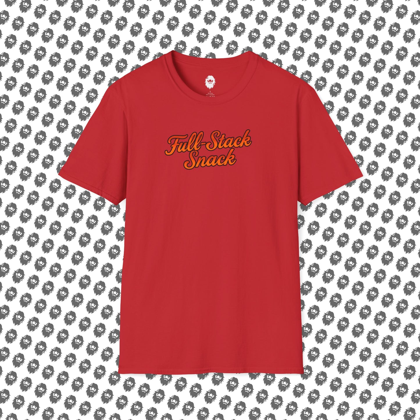 Full-Stack Snack Slogan T-Shirt