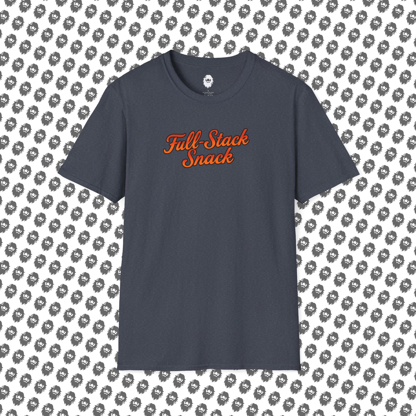 Full-Stack Snack Slogan T-Shirt