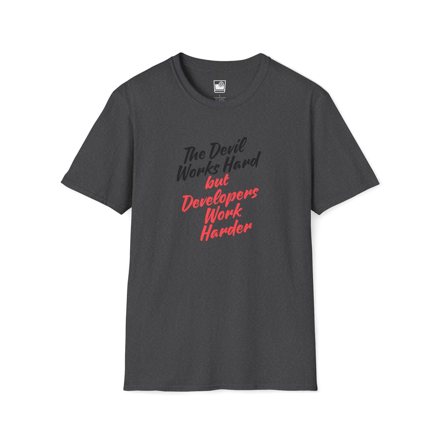 The Devil Works Hard T-Shirt