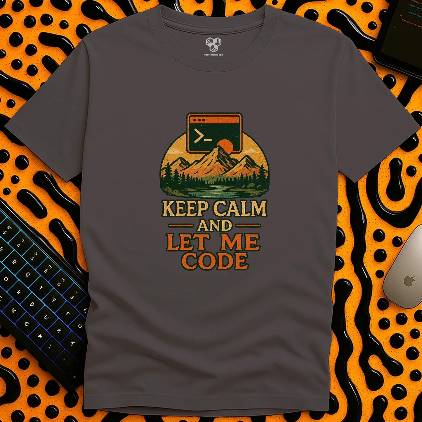 Keep Calm and Let Me Code T-Shirt