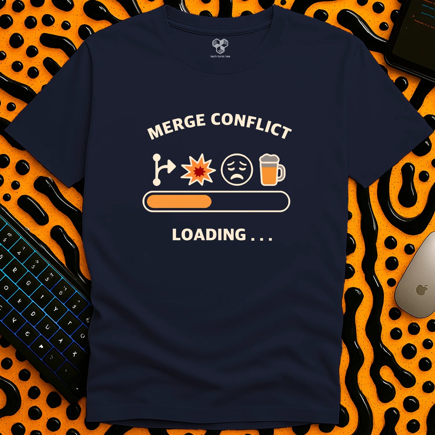 Merge Conflict Loading... T-Shirt
