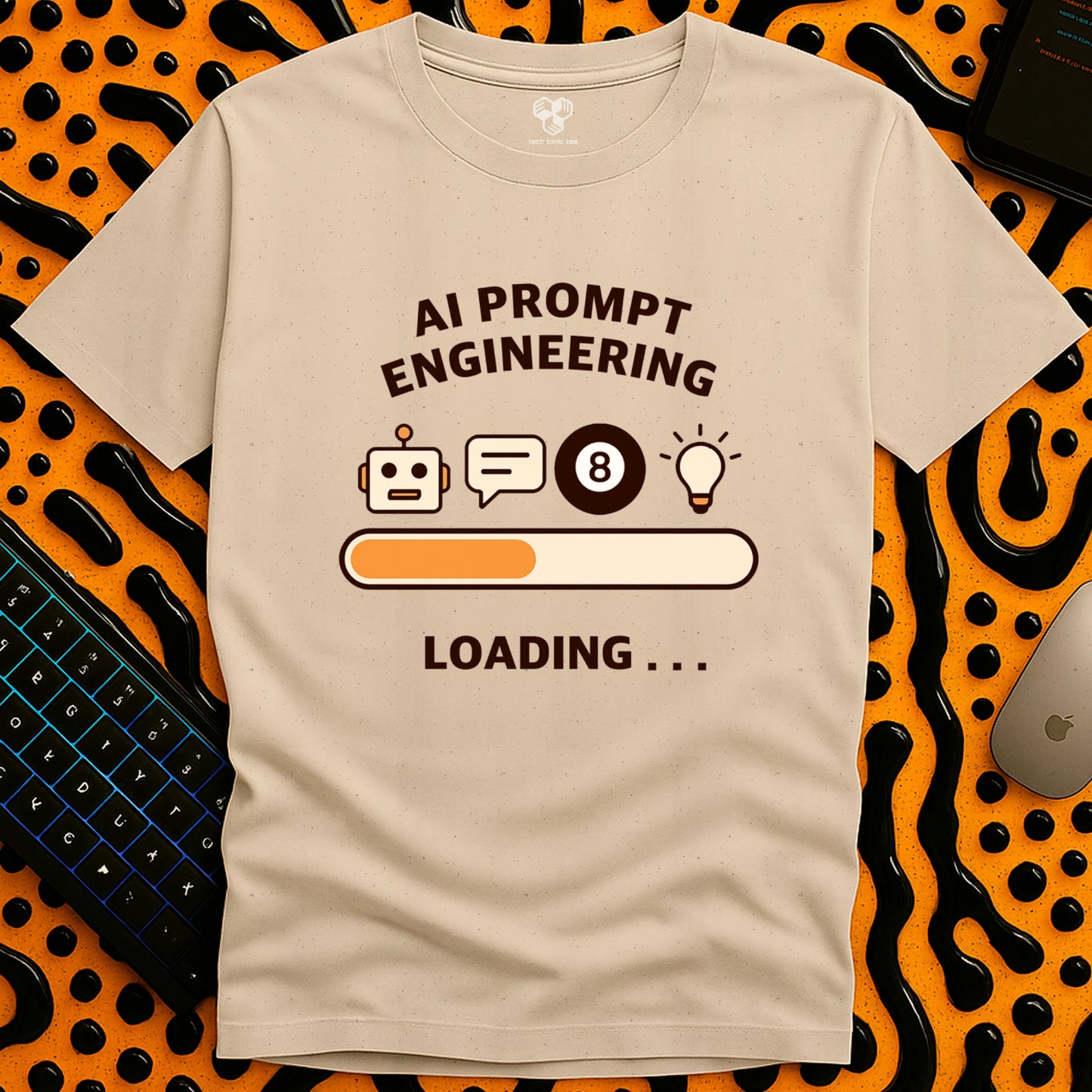 AI Prompt Engineering Loading... T-Shirt