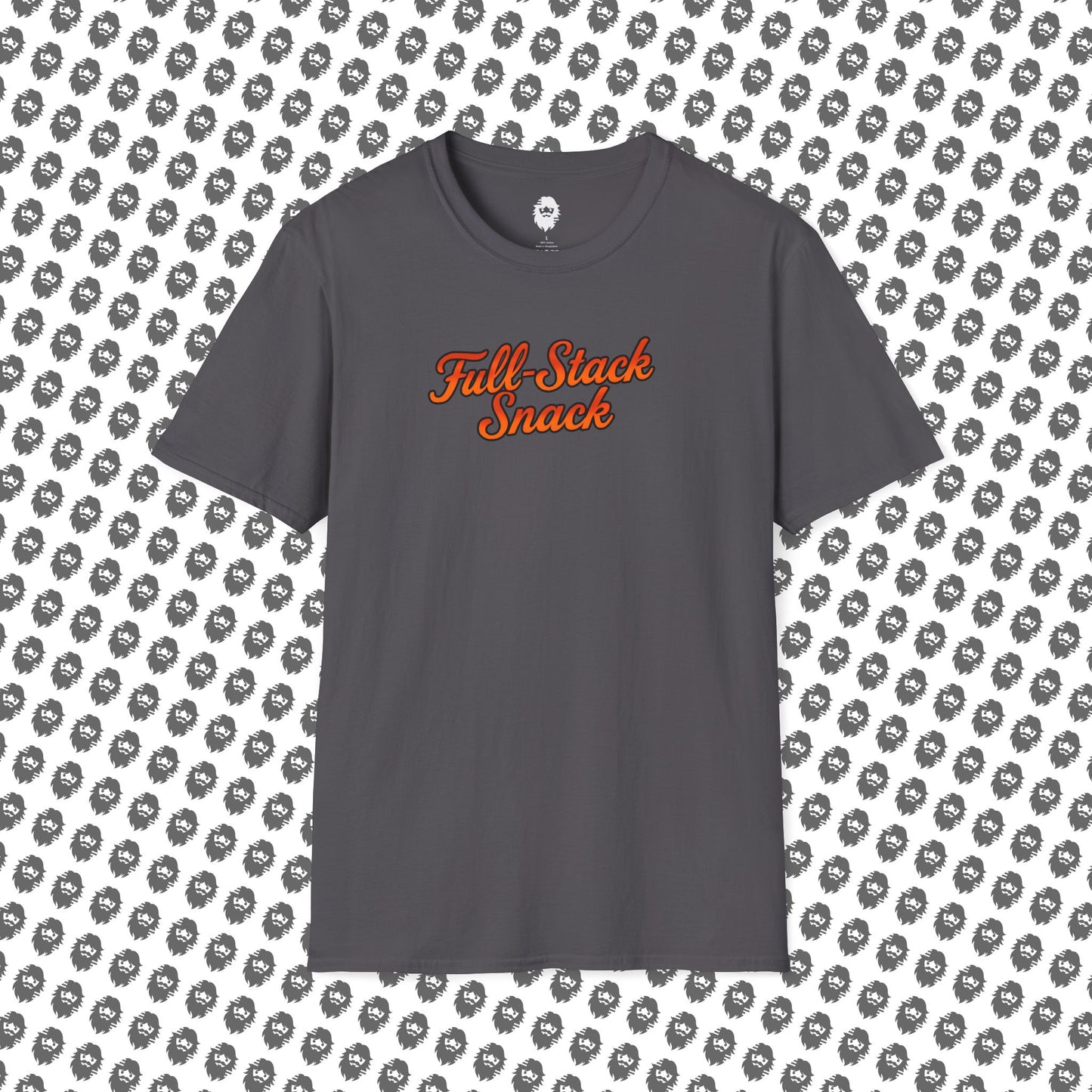 Full-Stack Snack Slogan T-Shirt
