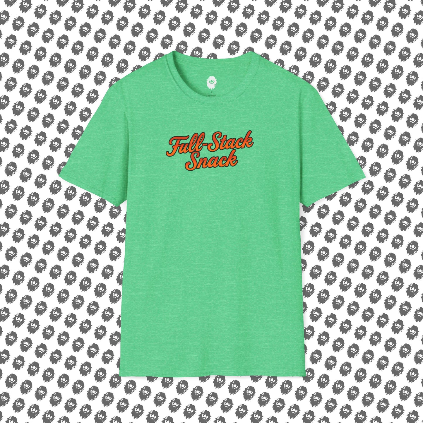 Full-Stack Snack Slogan T-Shirt