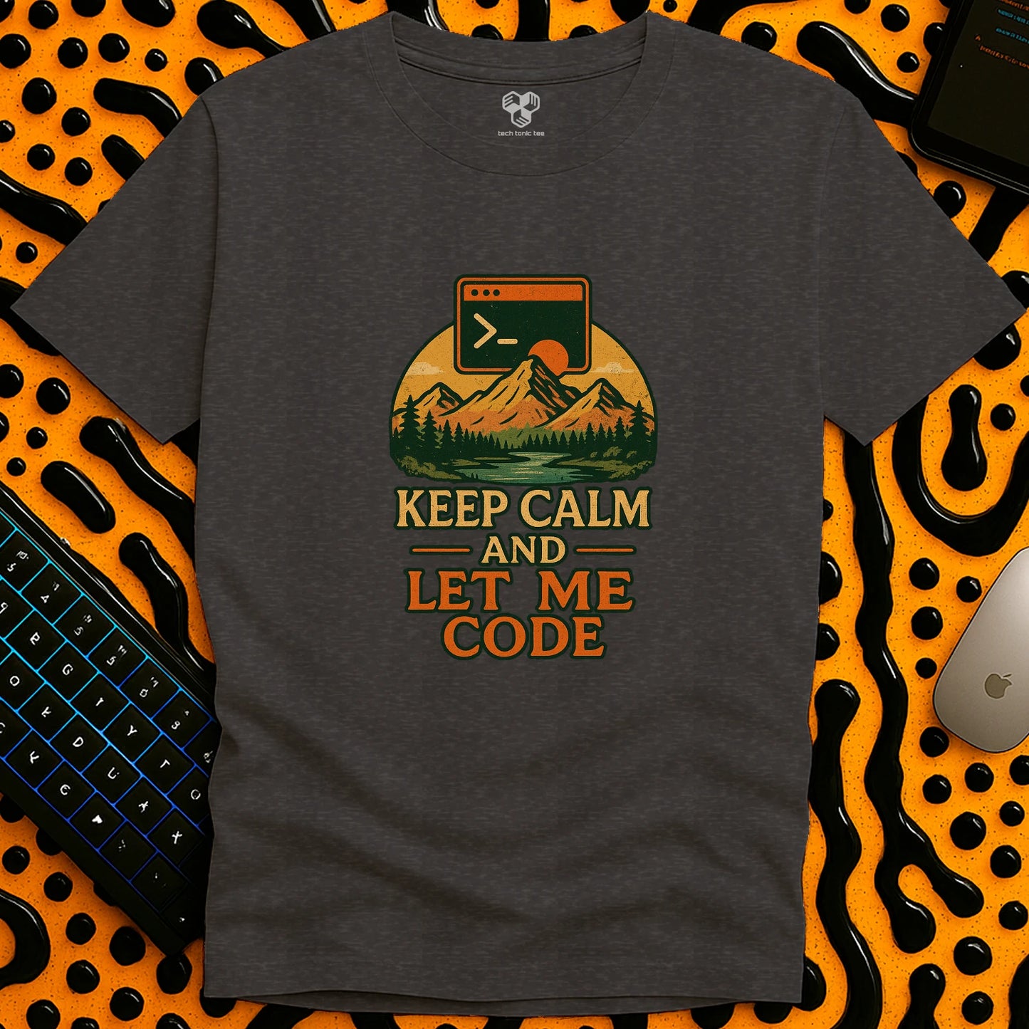 Keep Calm and Let Me Code T-Shirt