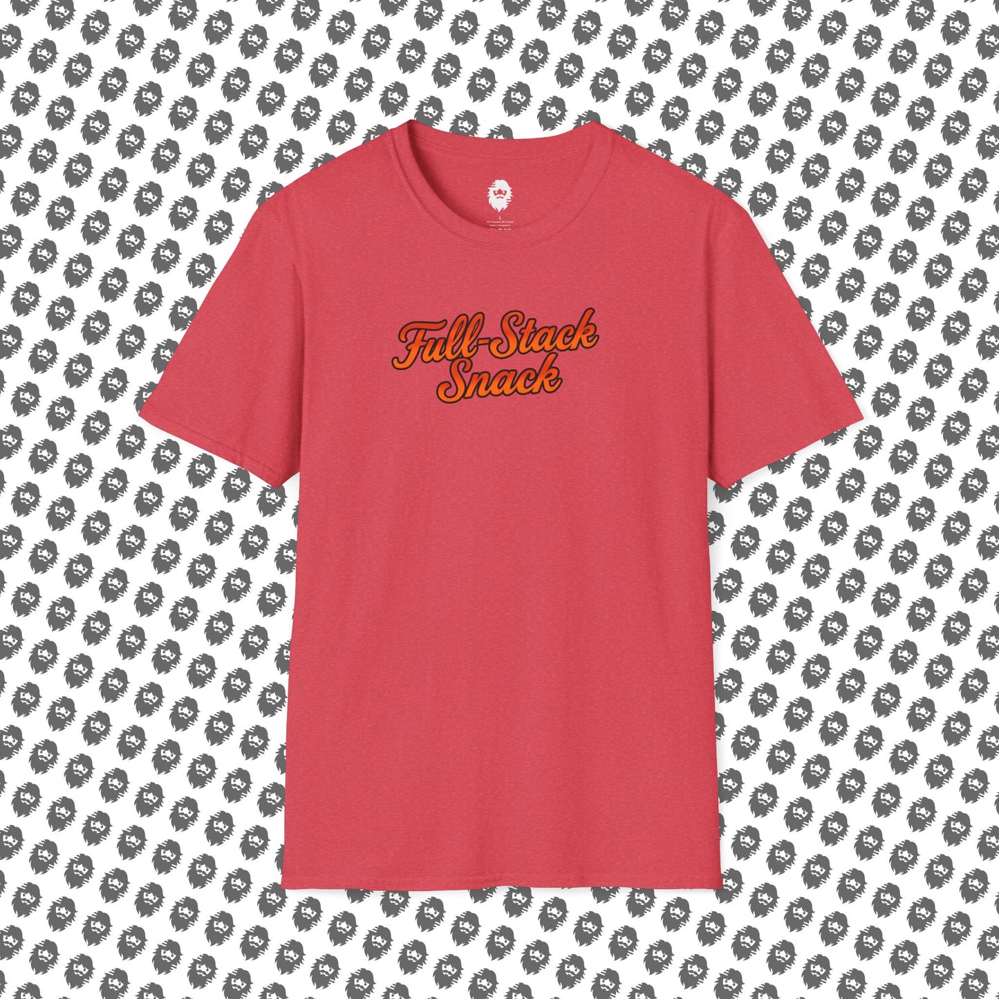 Full-Stack Snack Slogan T-Shirt