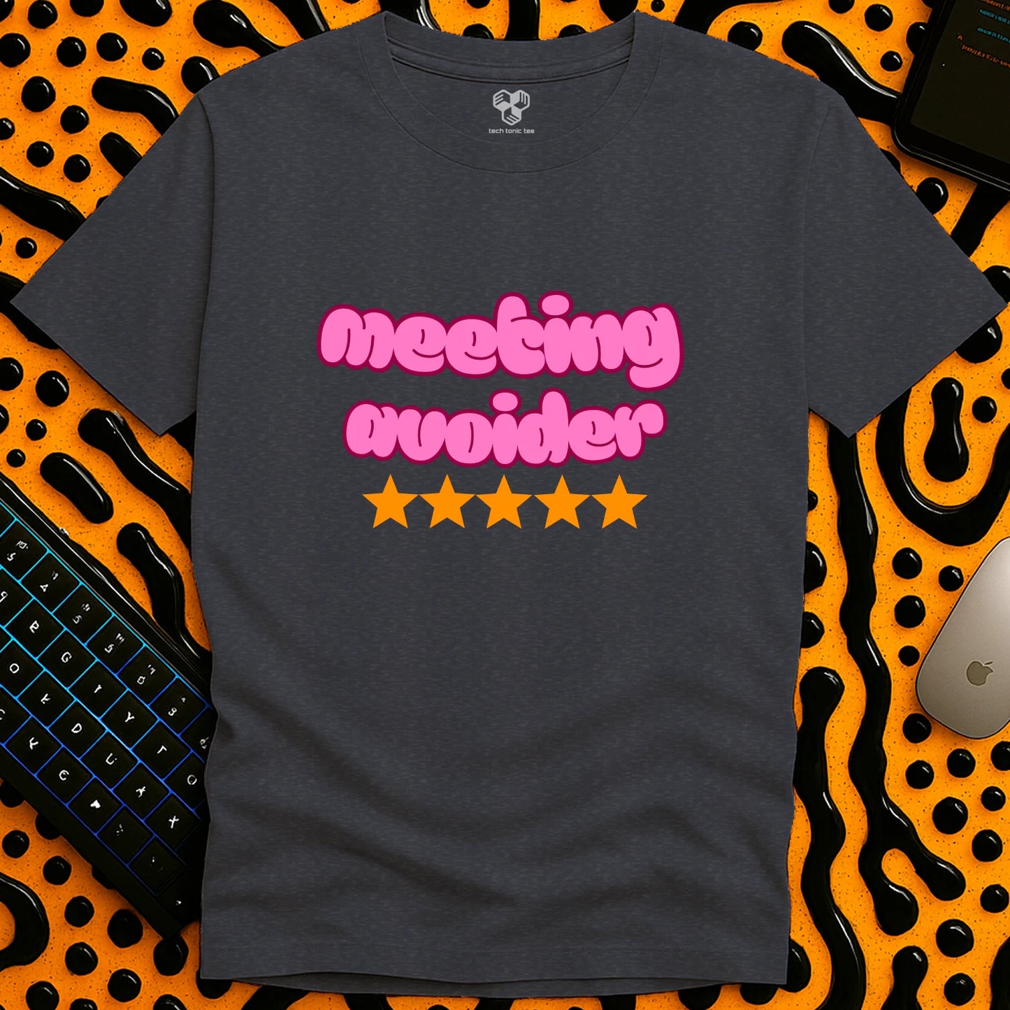 Meeting Avoider Slogan T-Shirt