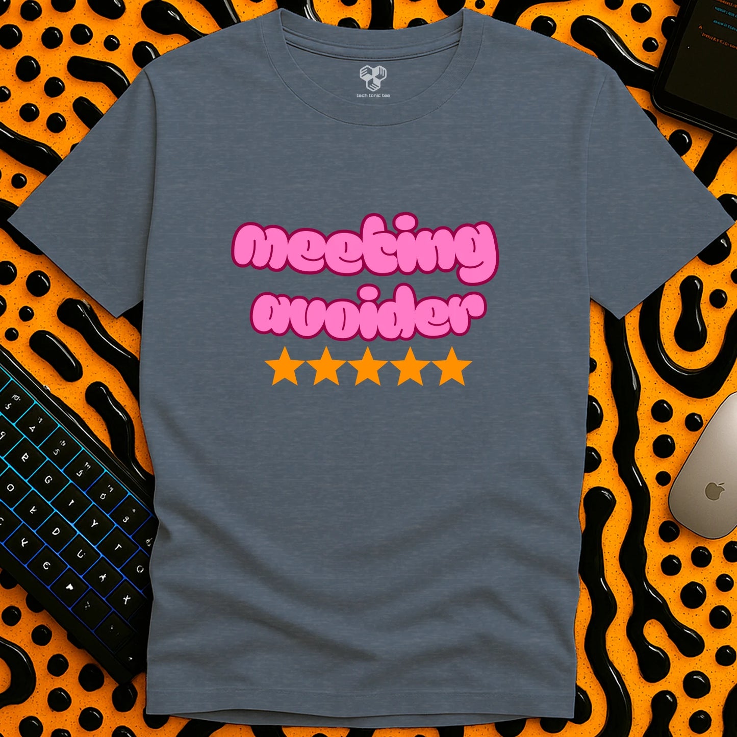 Meeting Avoider Slogan T-Shirt