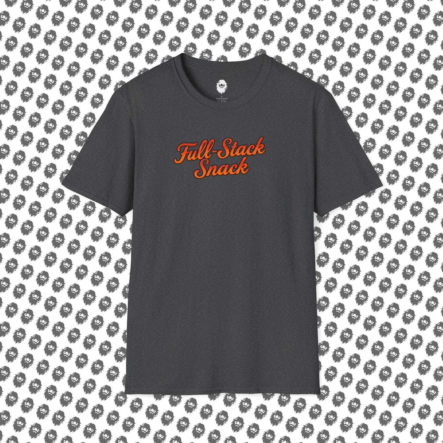 Full-Stack Snack Slogan T-Shirt