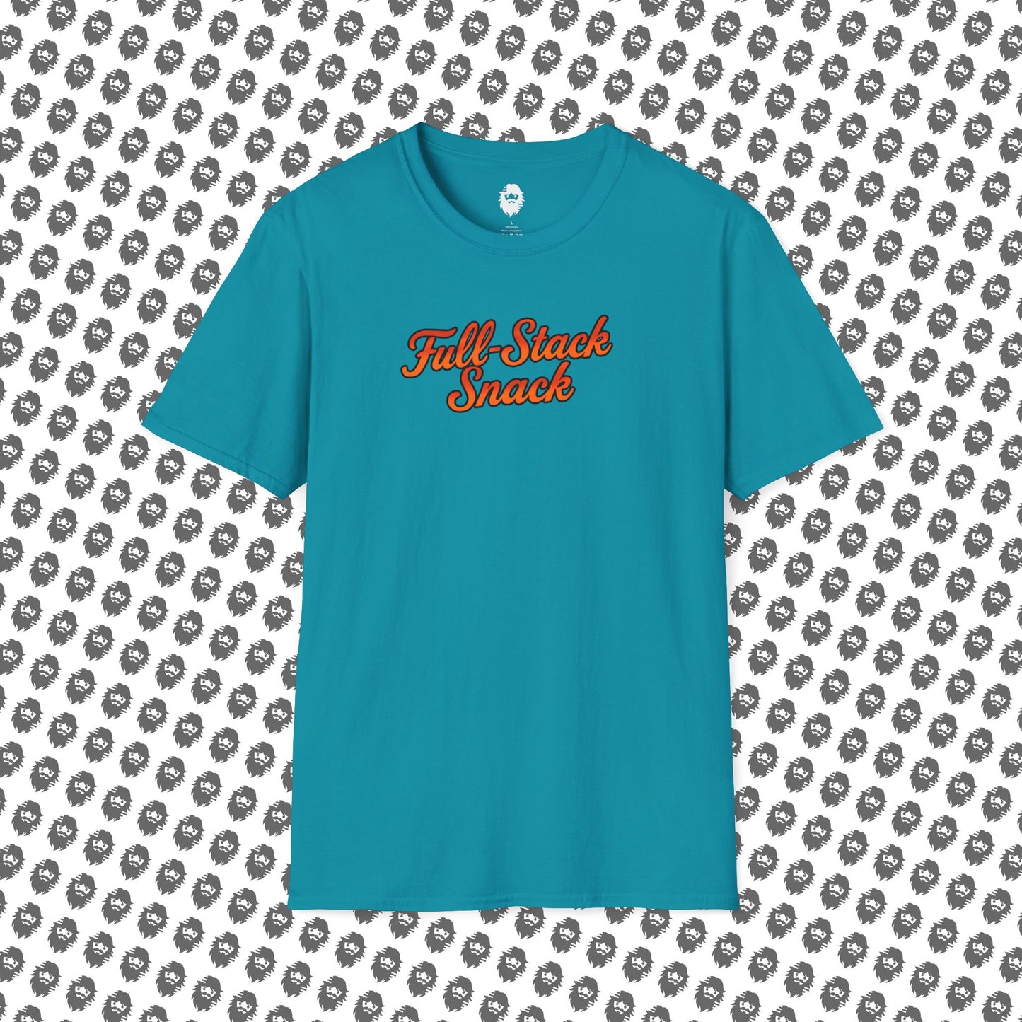 Full-Stack Snack Slogan T-Shirt