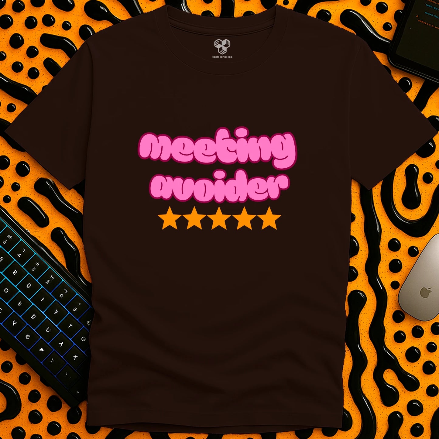 Meeting Avoider Slogan T-Shirt
