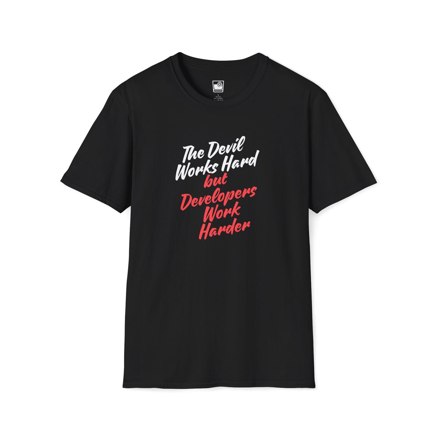 The Devil Works Hard T-Shirt