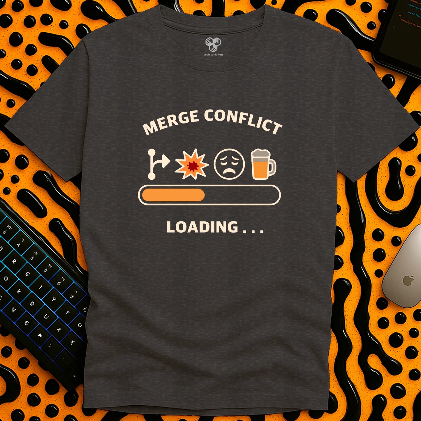 Merge Conflict Loading... T-Shirt