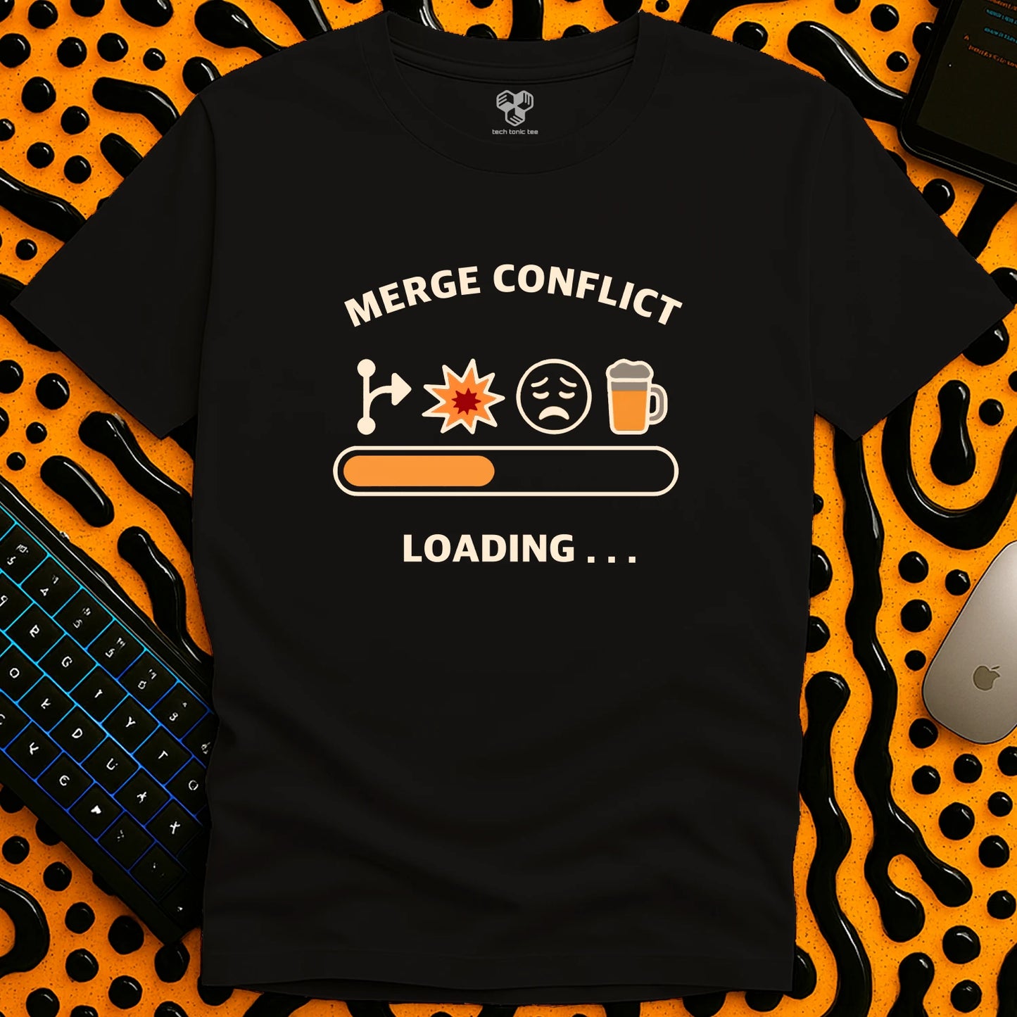 Merge Conflict Loading... T-Shirt