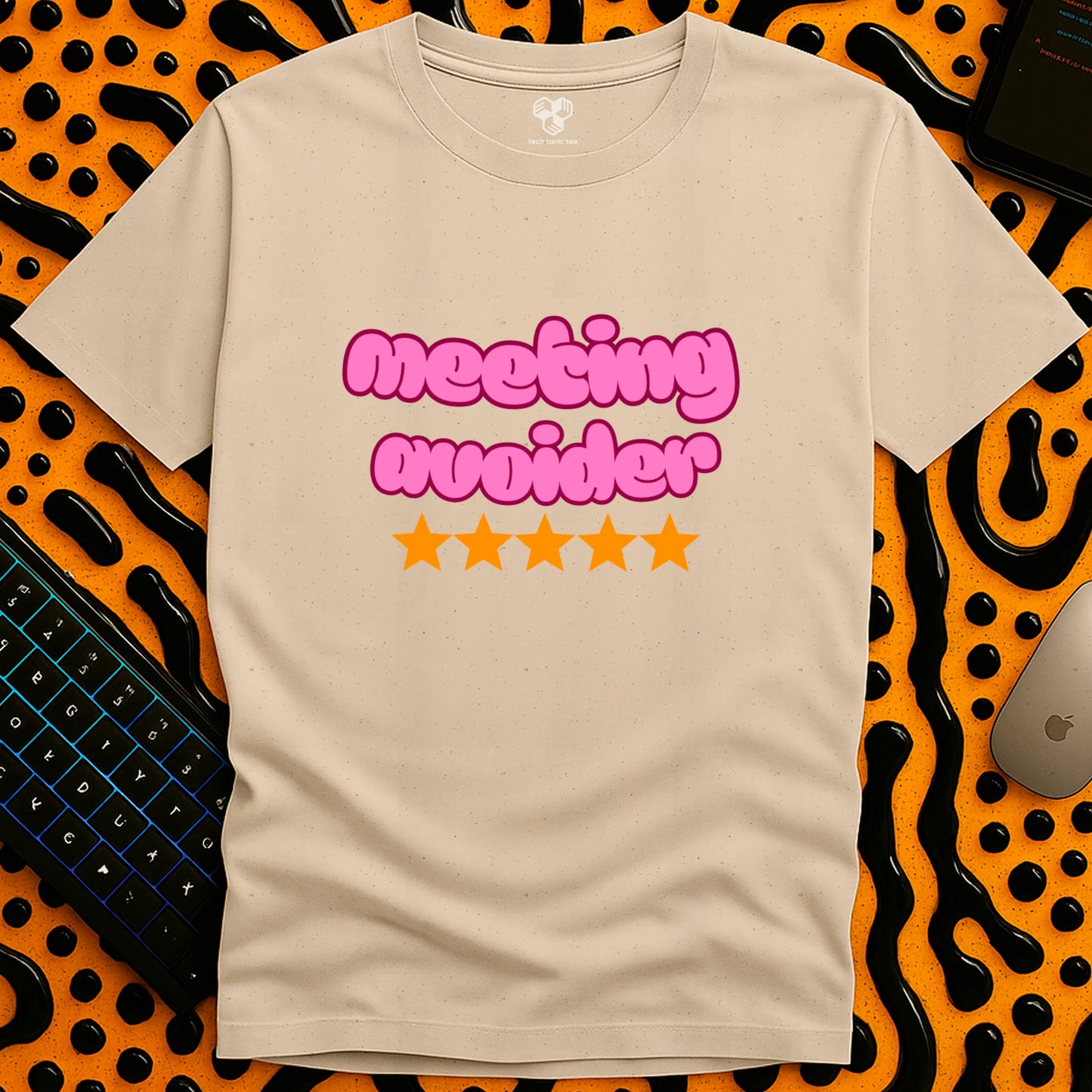 Meeting Avoider Slogan T-Shirt